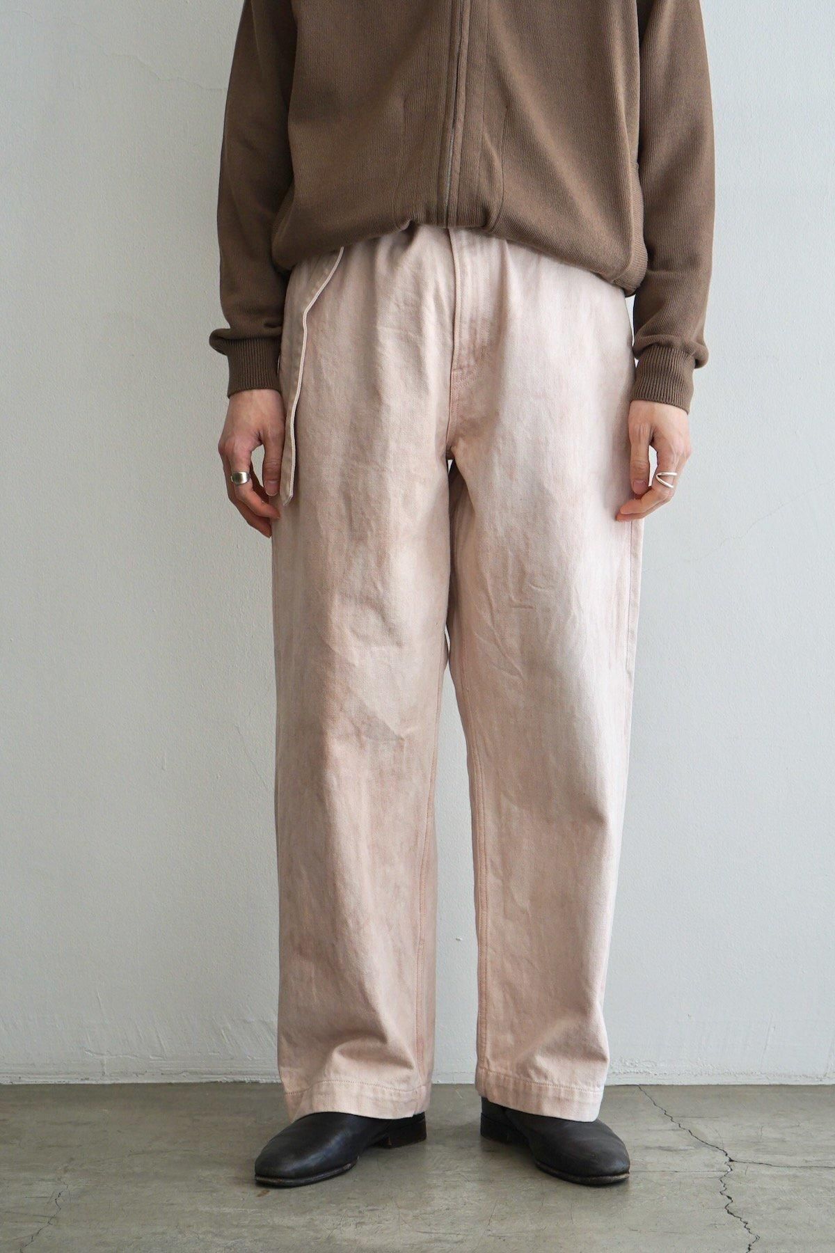 YOKO SAKAMOTO / Belted Trousers / Chestnut