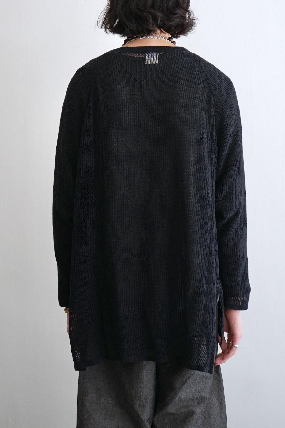 jan jan van essche ニット ヨウジヤマモト ユニセックス　黒 yohji yamamoto - Y's for men | TURTLE NECK INTARSIA KNIT