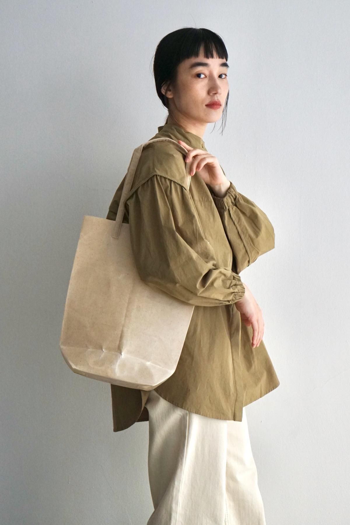 KAZUMI TAKIGAWA / Funagata Bag M(L) / Natural