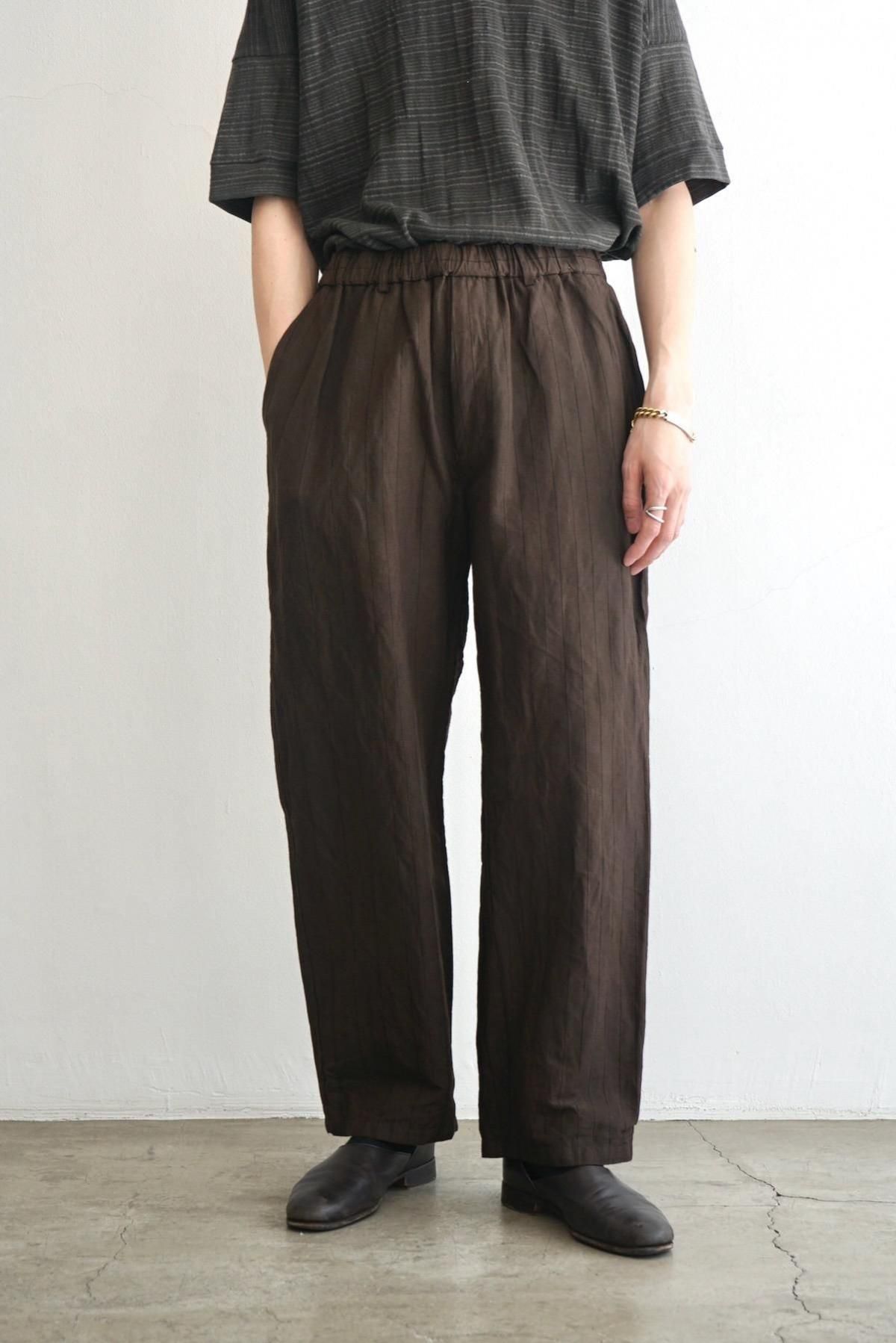 YOKO SAKAMOTO / Standard Easy Pants / Kakishibu