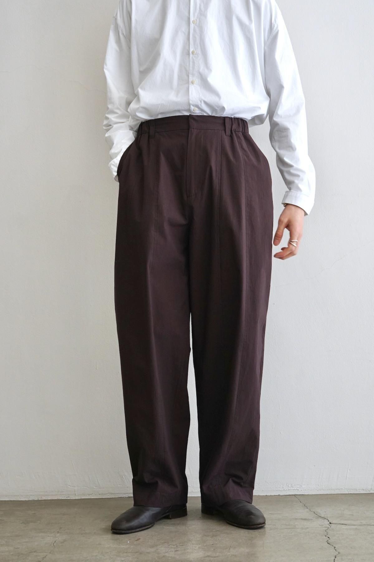 toogood / The Hiker Trouser / Fine Ripstop Cotton Coffee
