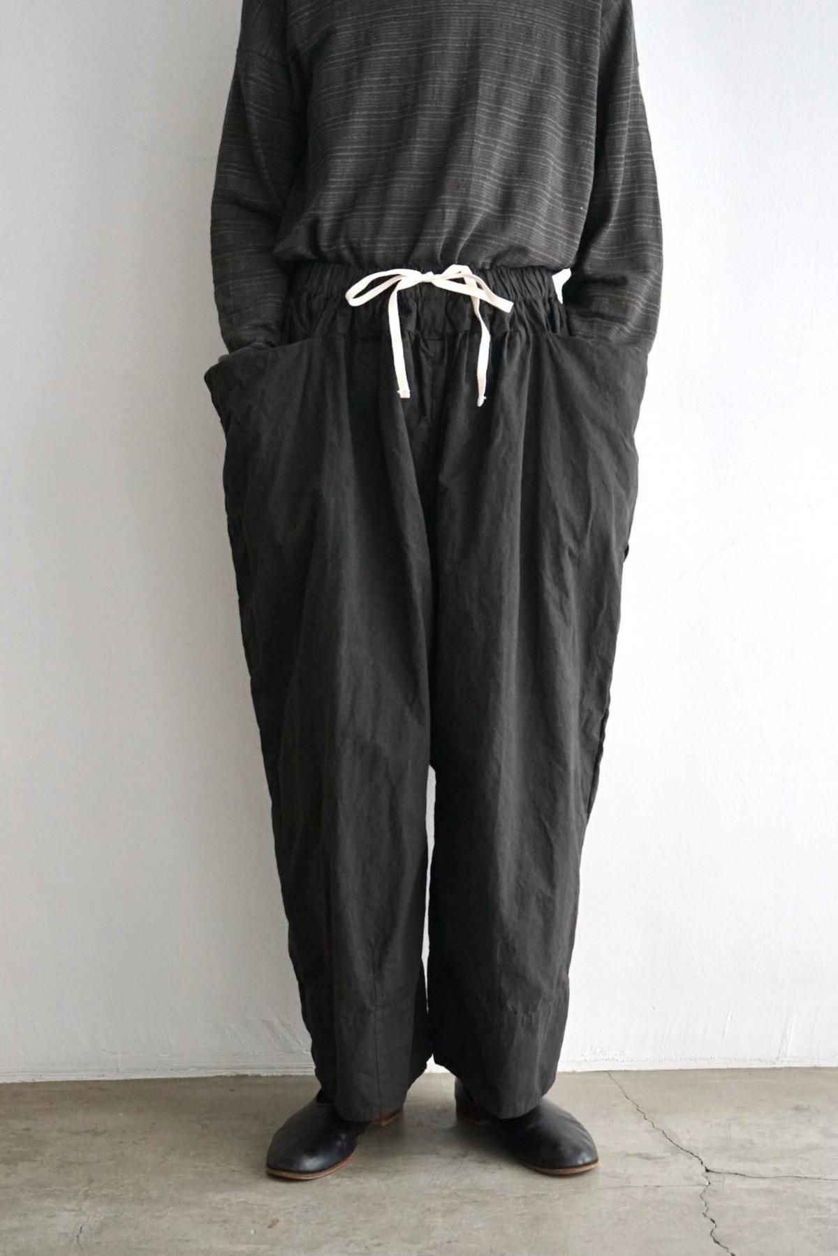 quitan / Niwashigoto Wide Pants / Black