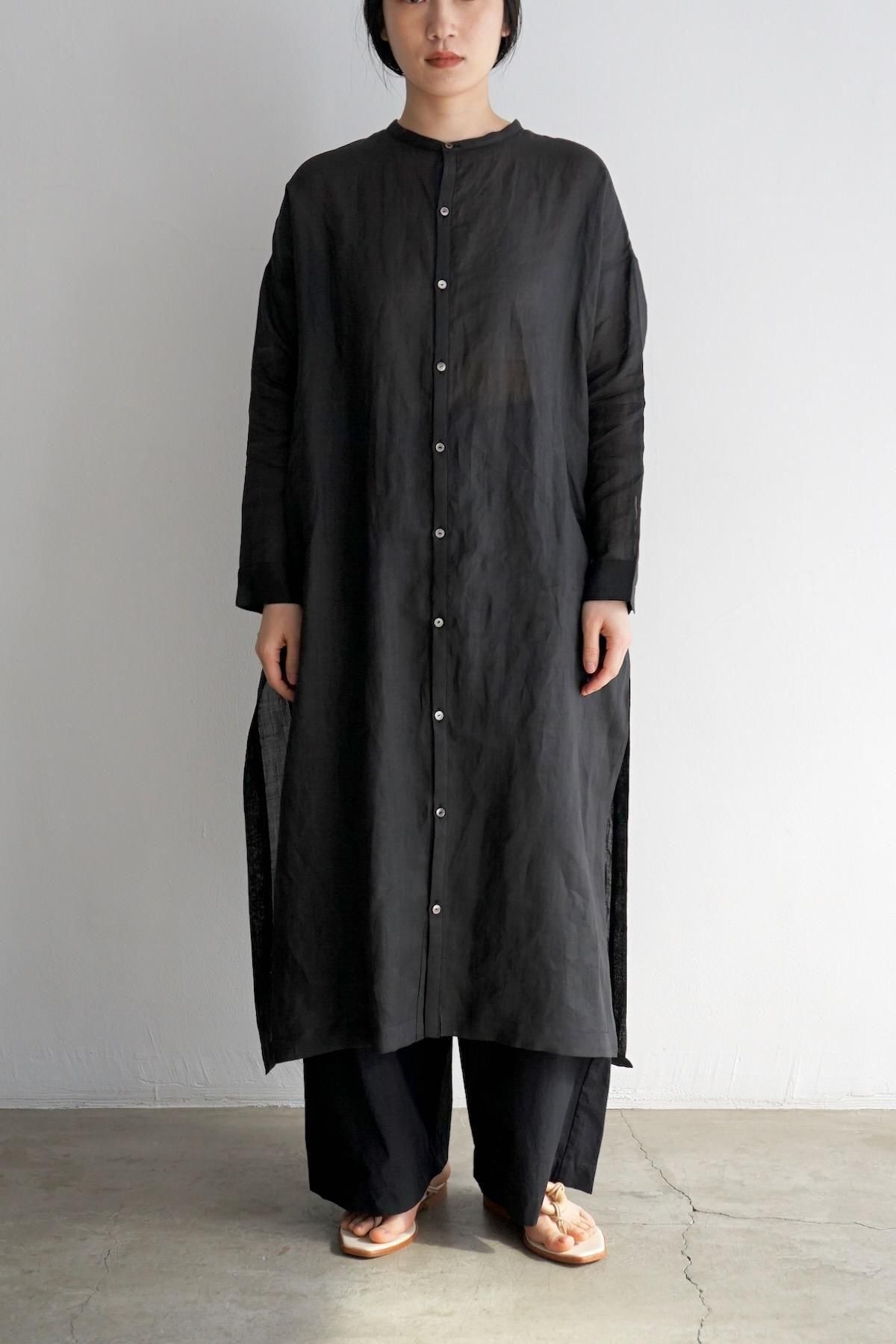 WONDER FULL LIFE / Noble Long Shirts / Black
