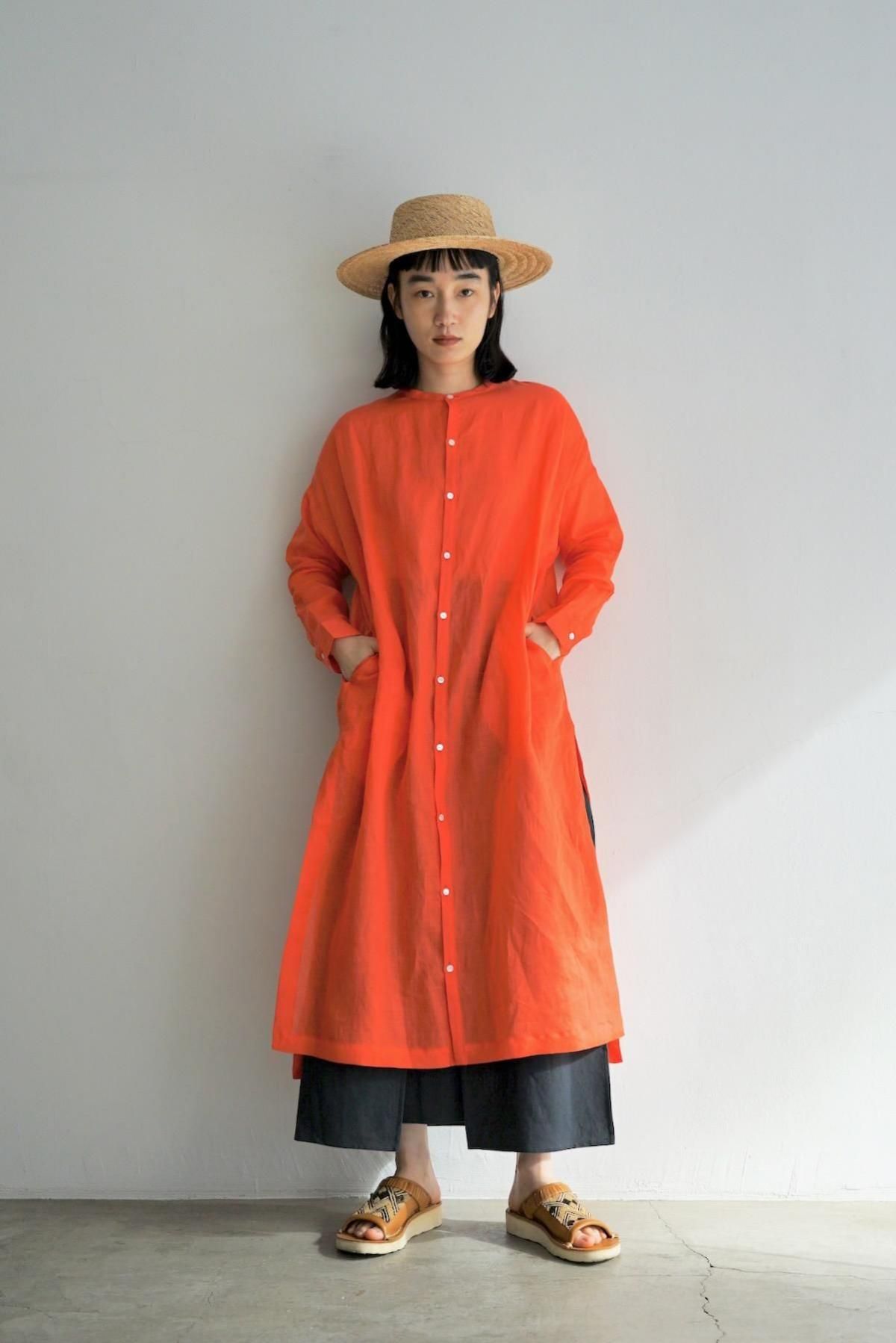 WONDER FULL LIFE / Noble Long Shirts / Orange