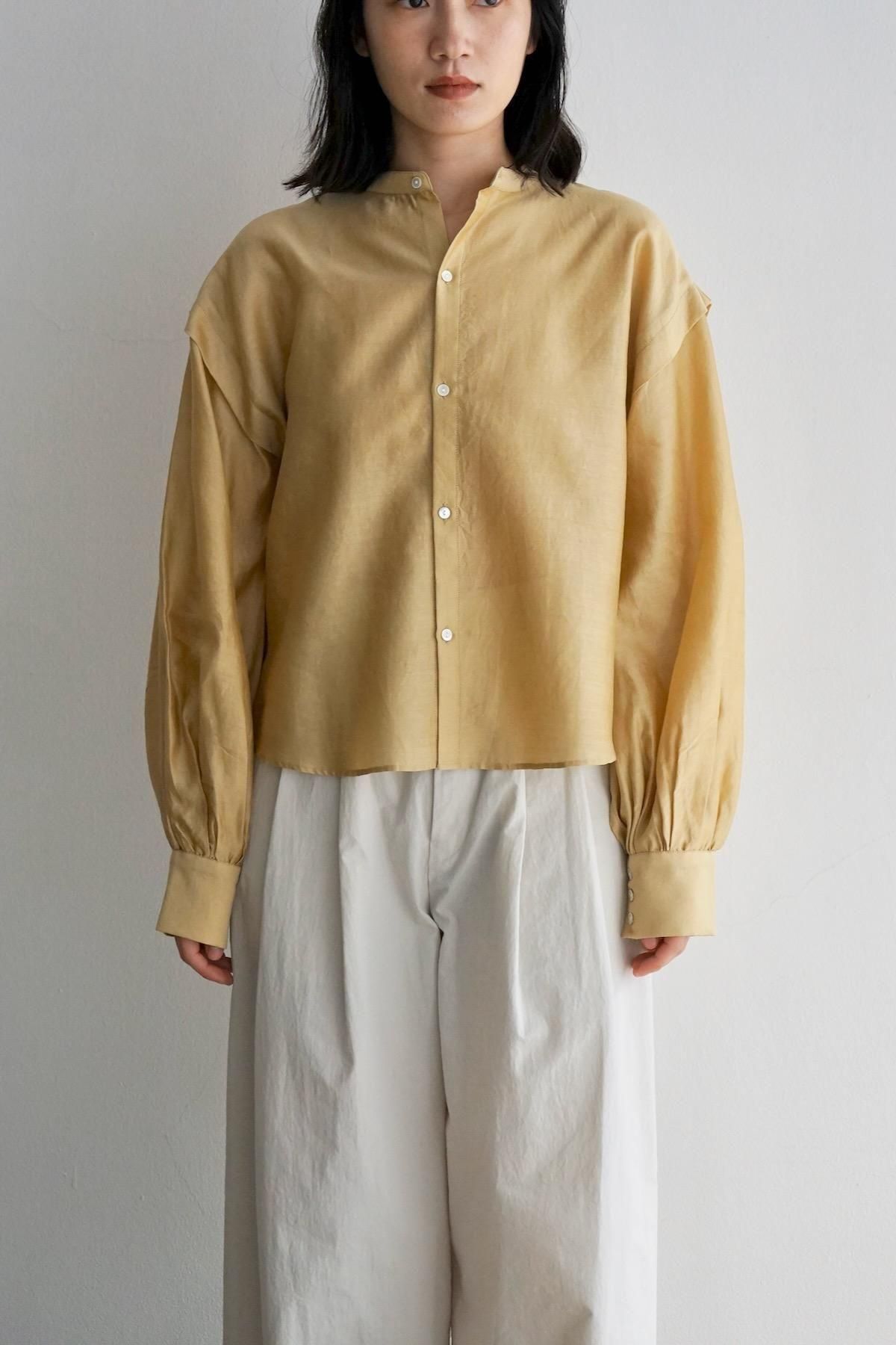 WONDER FULL LIFE / Puff Sleeve Blouse / Camel