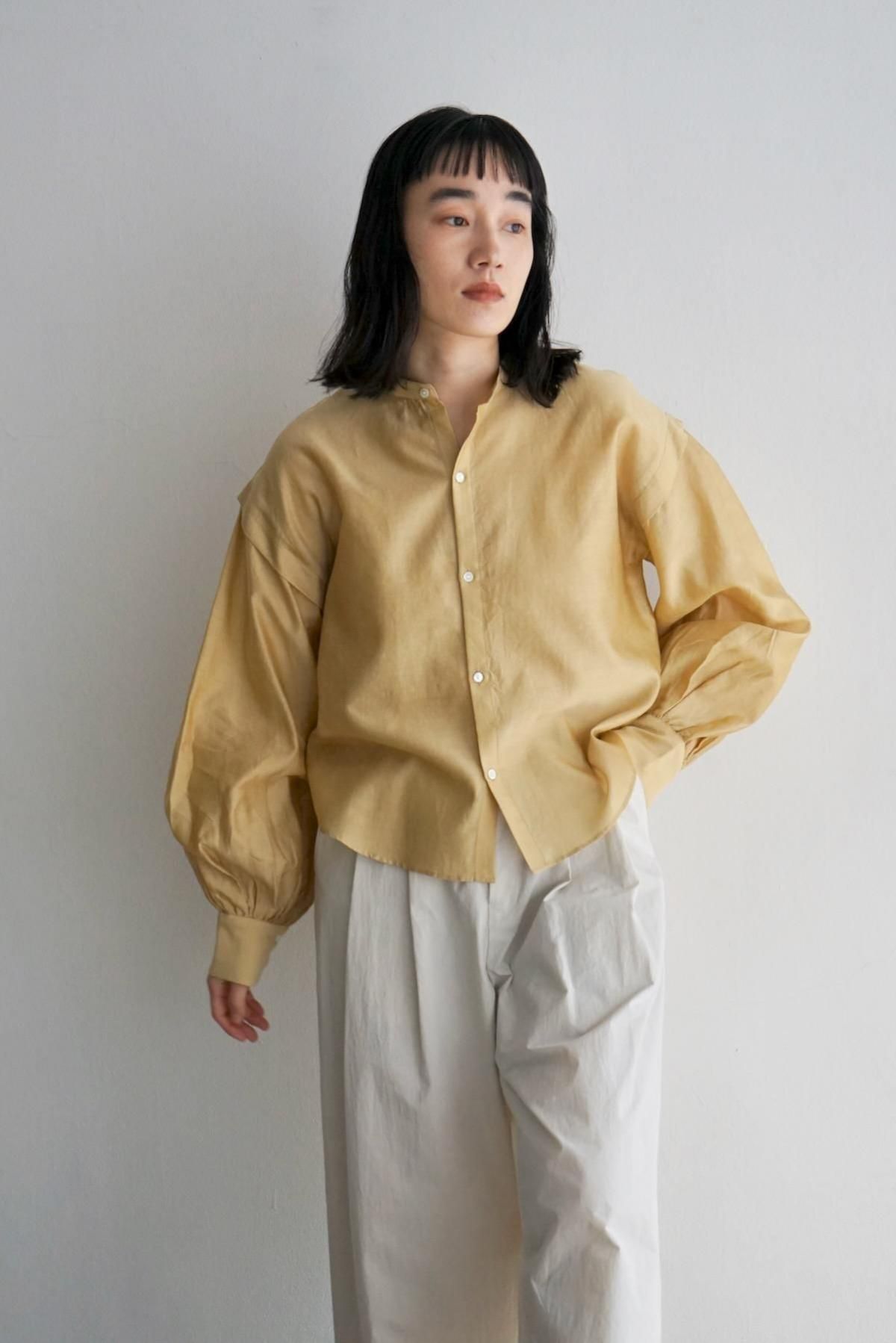 WONDER FULL LIFE / Puff Sleeve Blouse / Camel