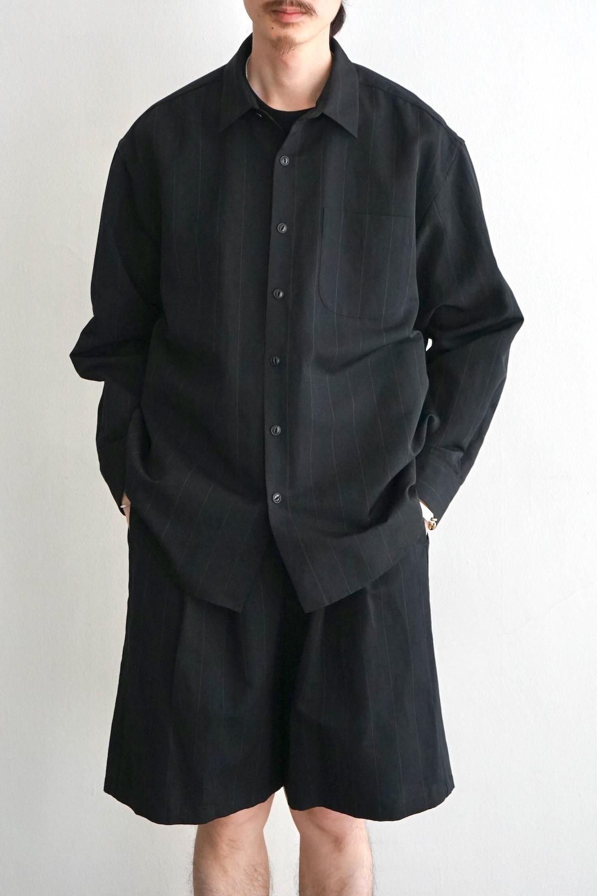 YOKO SAKAMOTO / Regular Collar Shirt / Black