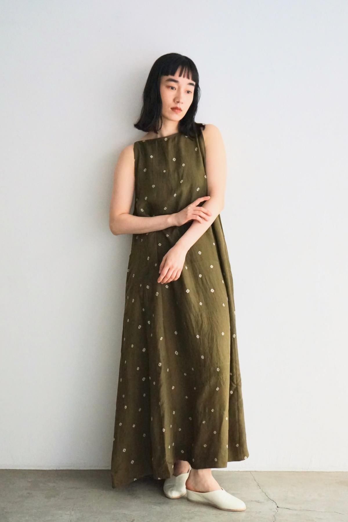 TADO / Kushi Cami Dress / Moss Maridgold