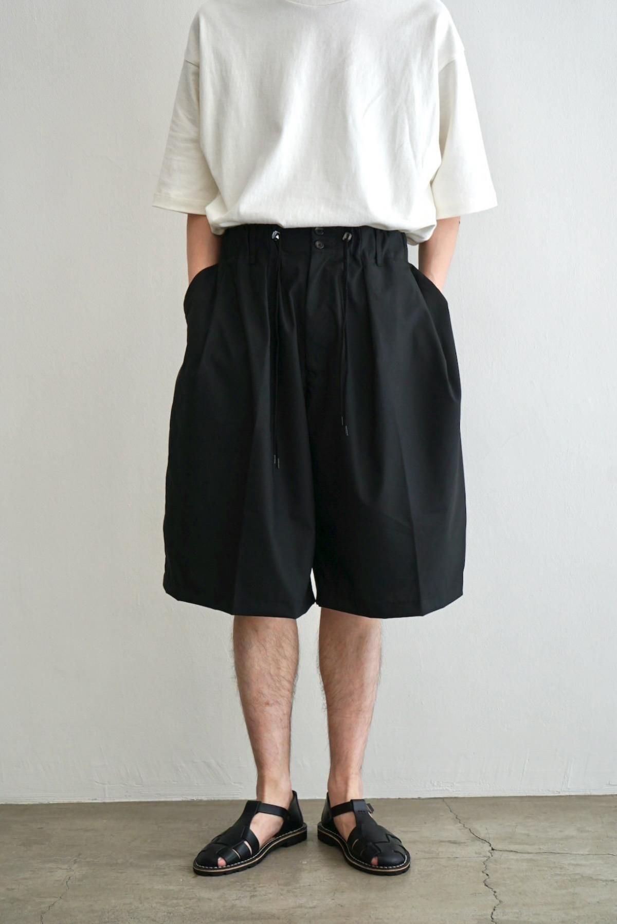 Sillage / SLEC-CPS-BL / Circular Short Pants Black / Black