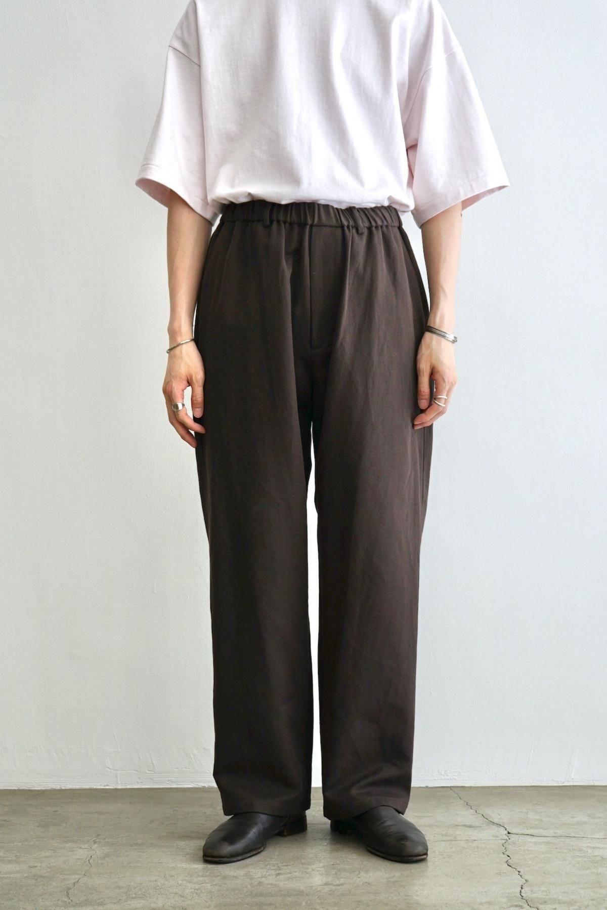 YOKO SAKAMOTO / Standard Easy Pants / Brown
