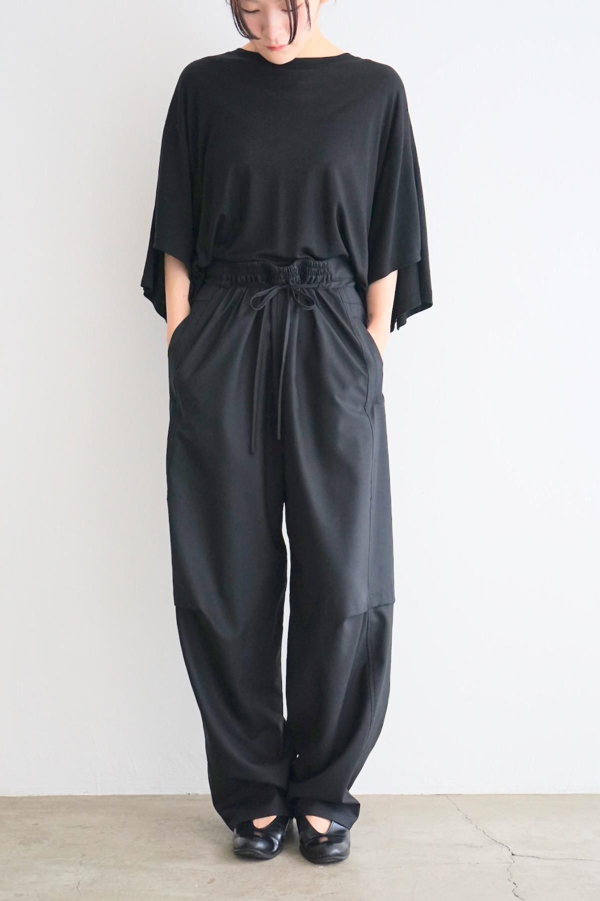 HENRIK VIBSKOV / Drawsting Pants / 998, Tropical Black