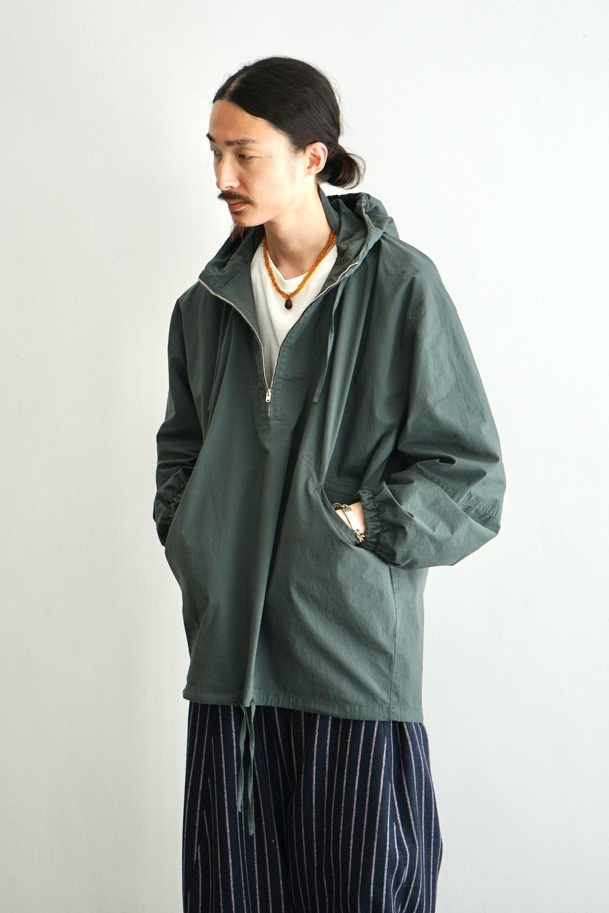 HENRIK VIBSKOV / Flat Anorak / Dark Petrol