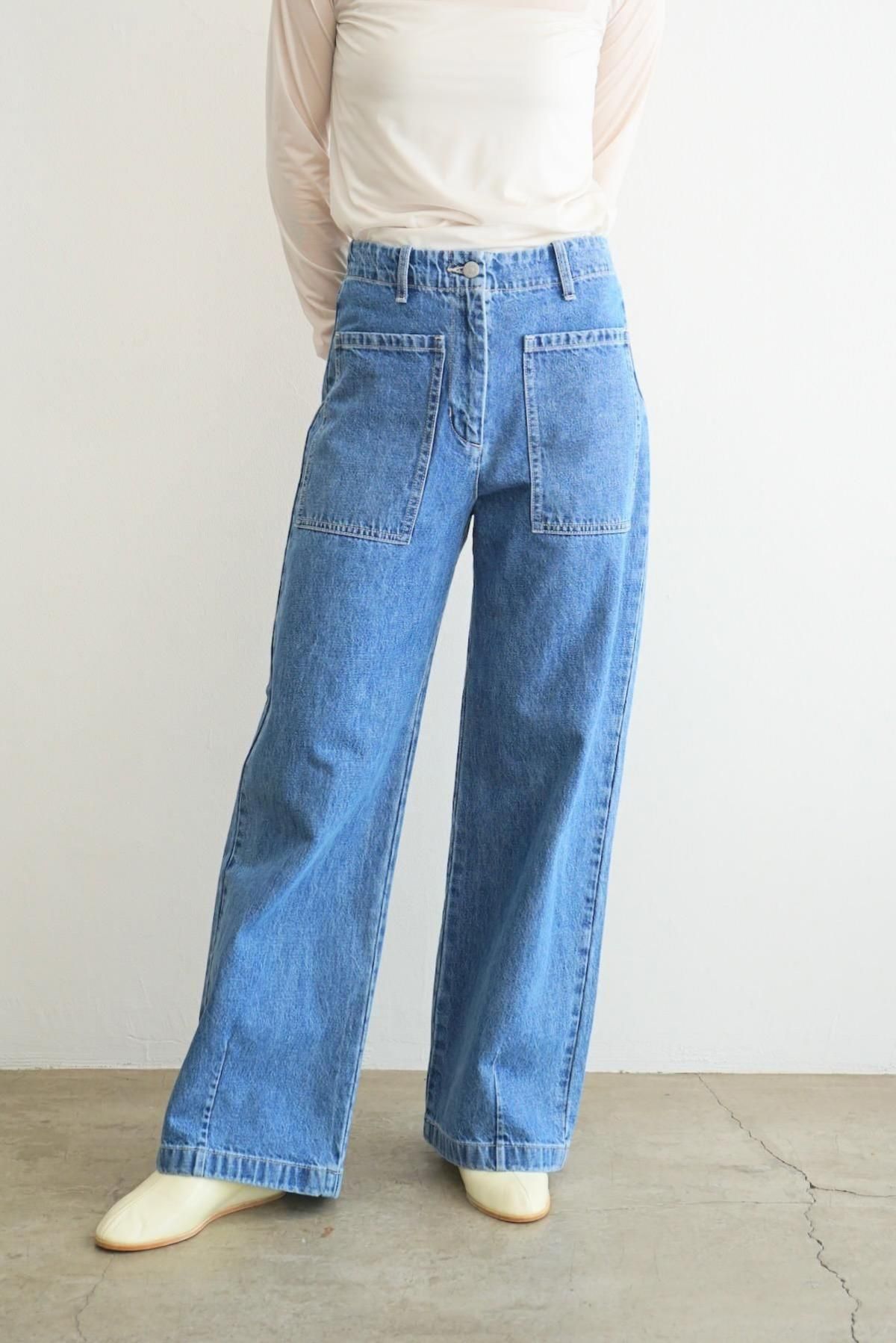 KLOKE / Interval Front Pocket Jean / Mid Wash