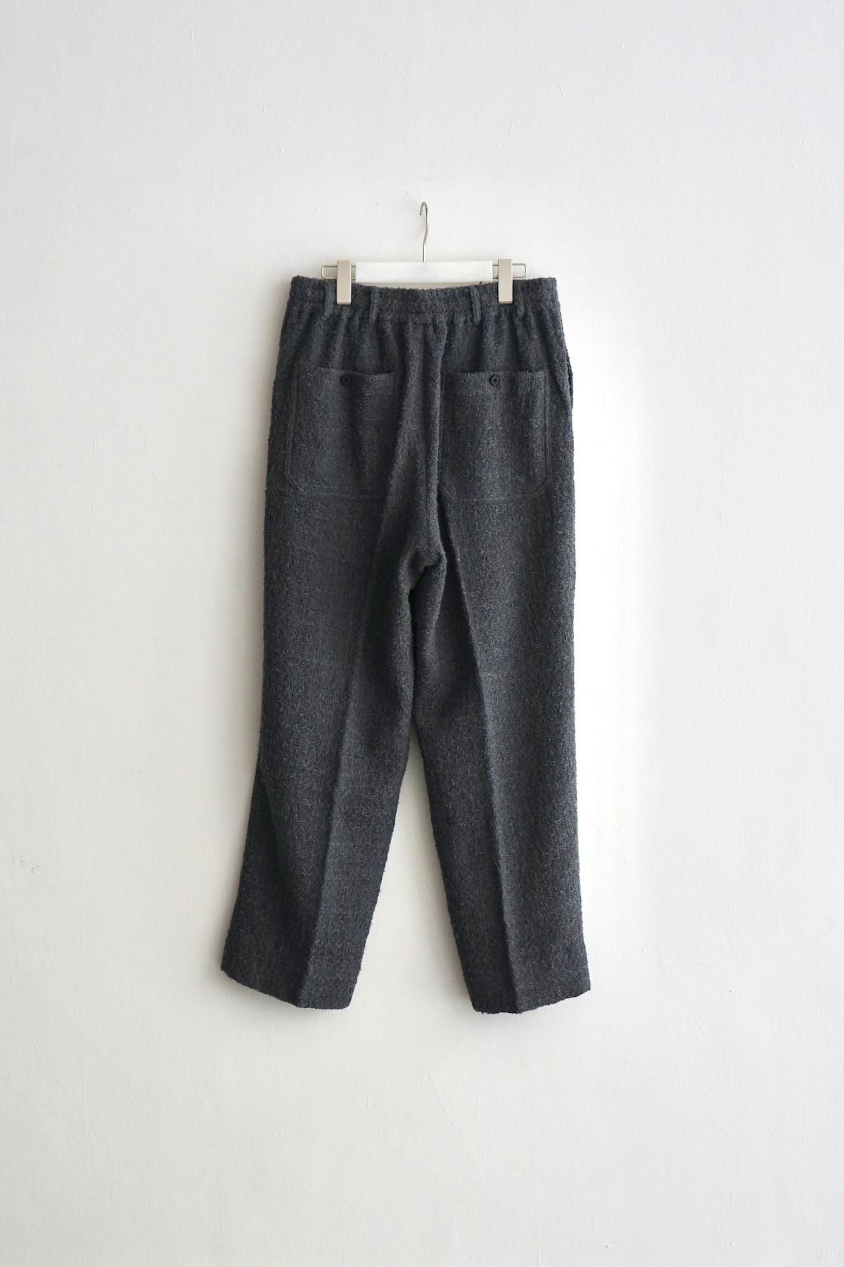 nonnotte / ノノット / Draping Elastic Buggy Trousers【Nid