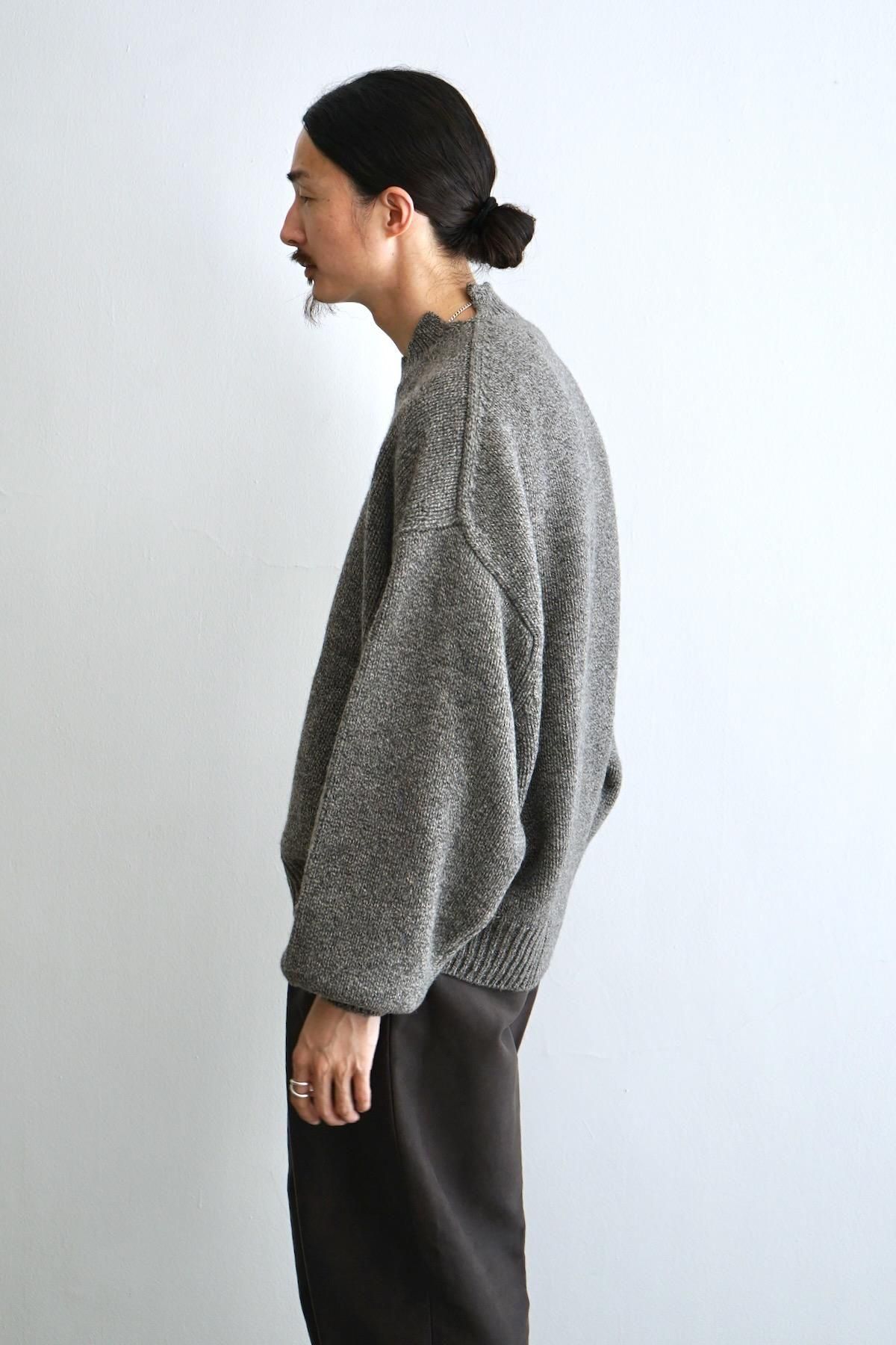 nonnotte / ノノット / Draping Extra Over C/N Pullover【Nid ONLINE