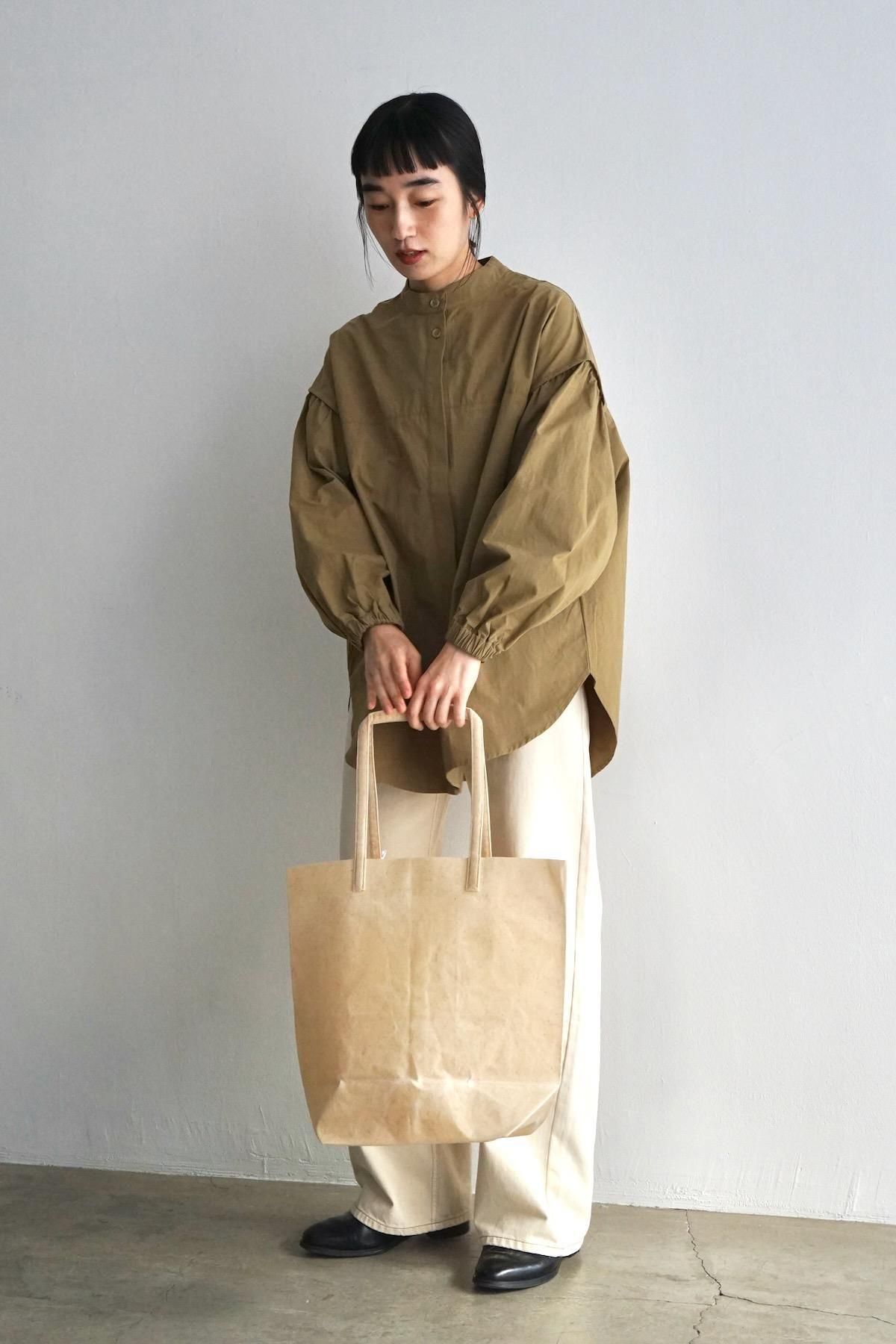 KAZUMI TAKIGAWA / Funagata Bag L / Natural