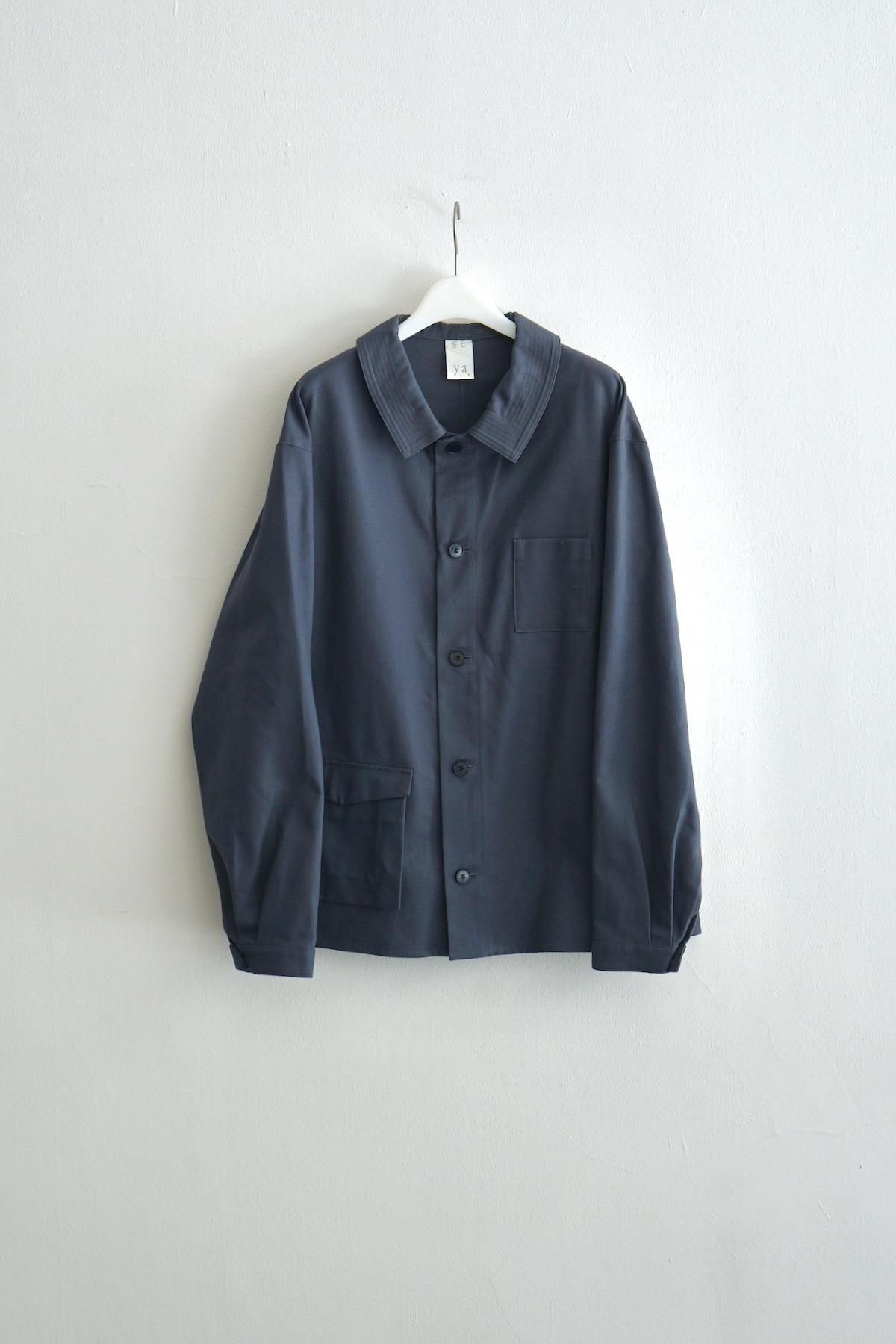 seya. / セヤ / Le Villaret Over Shirt / Winter Sky【Nid ONLINE STORE】