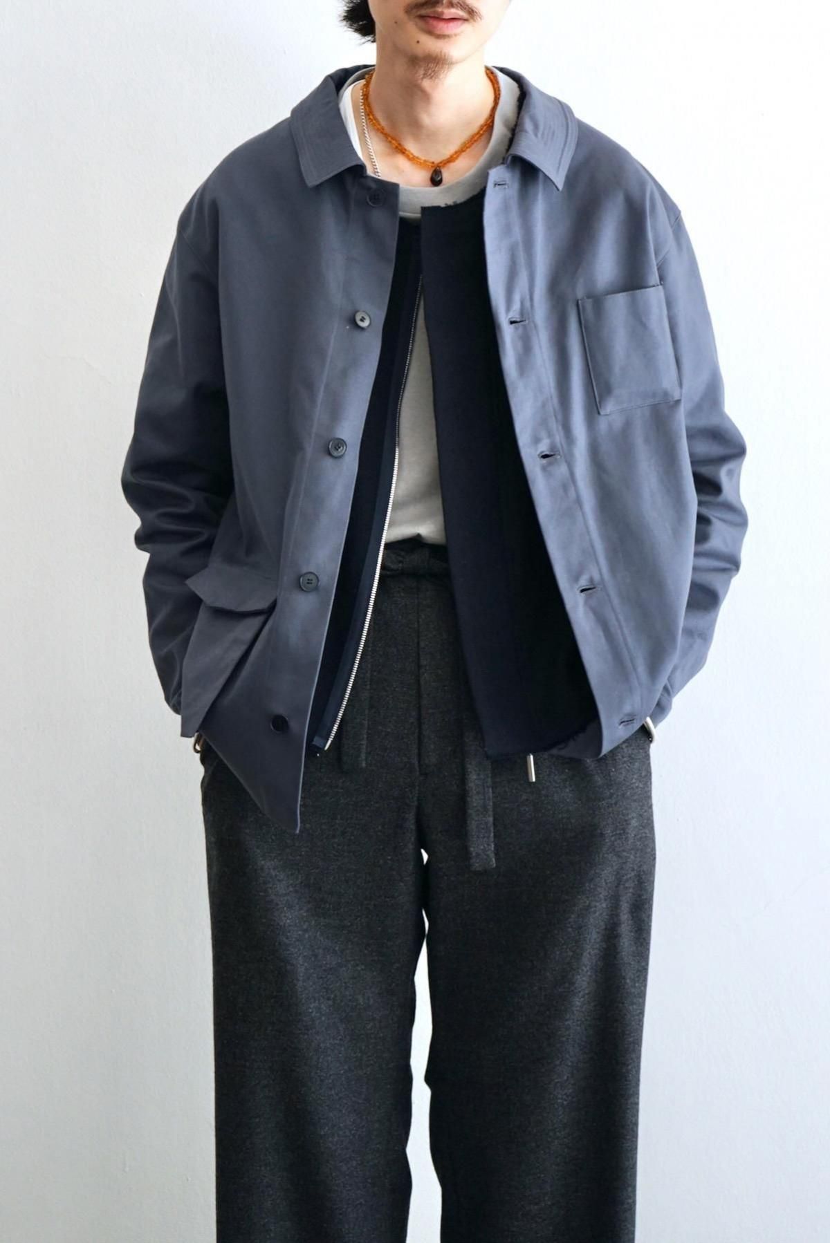 seya. /  Le Villaret Over Shirt / Winter Sky