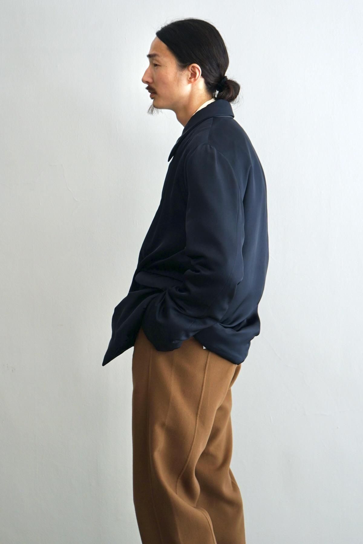 seya. / セヤ / Fluffy Wind Blouson / Midnight【Nid ONLINE