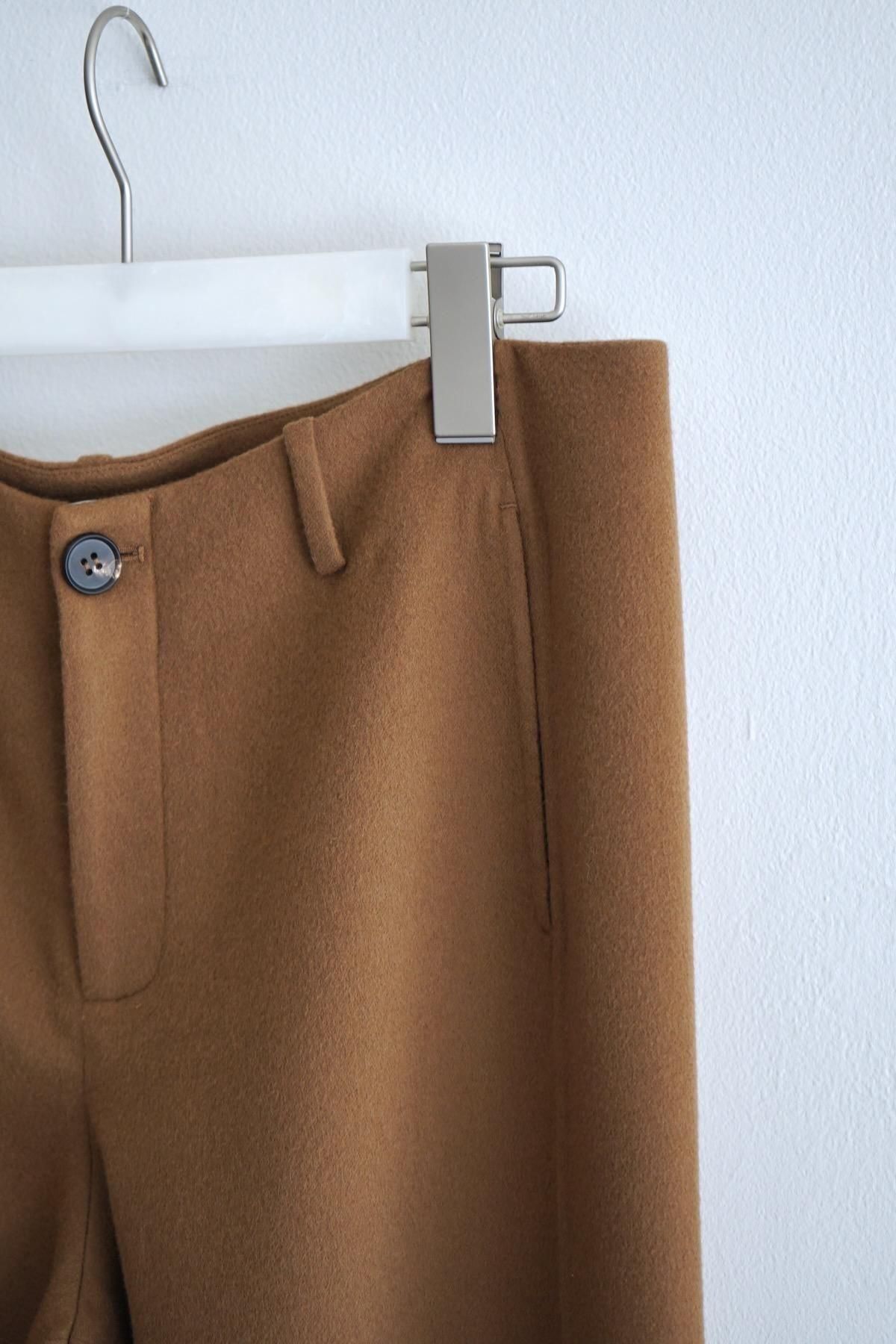 seyya 2個セット seya. / セヤ / Light Double Face Pants / Squirrel【Nid ONLINE STORE】