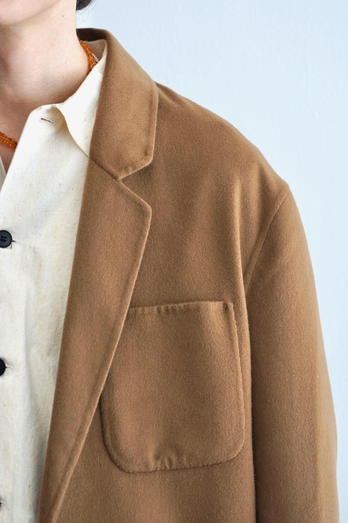 seya. / セヤ / Light Double Face Brazer / Squirrel【Nid ONLINE STORE】