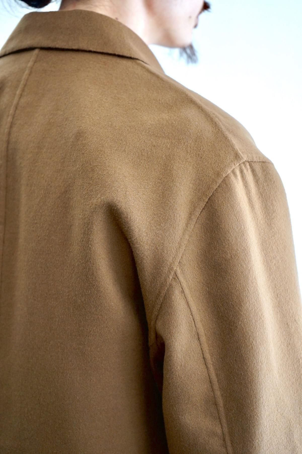 seya. / セヤ / Light Double Face Brazer / Squirrel【Nid ONLINE STORE】