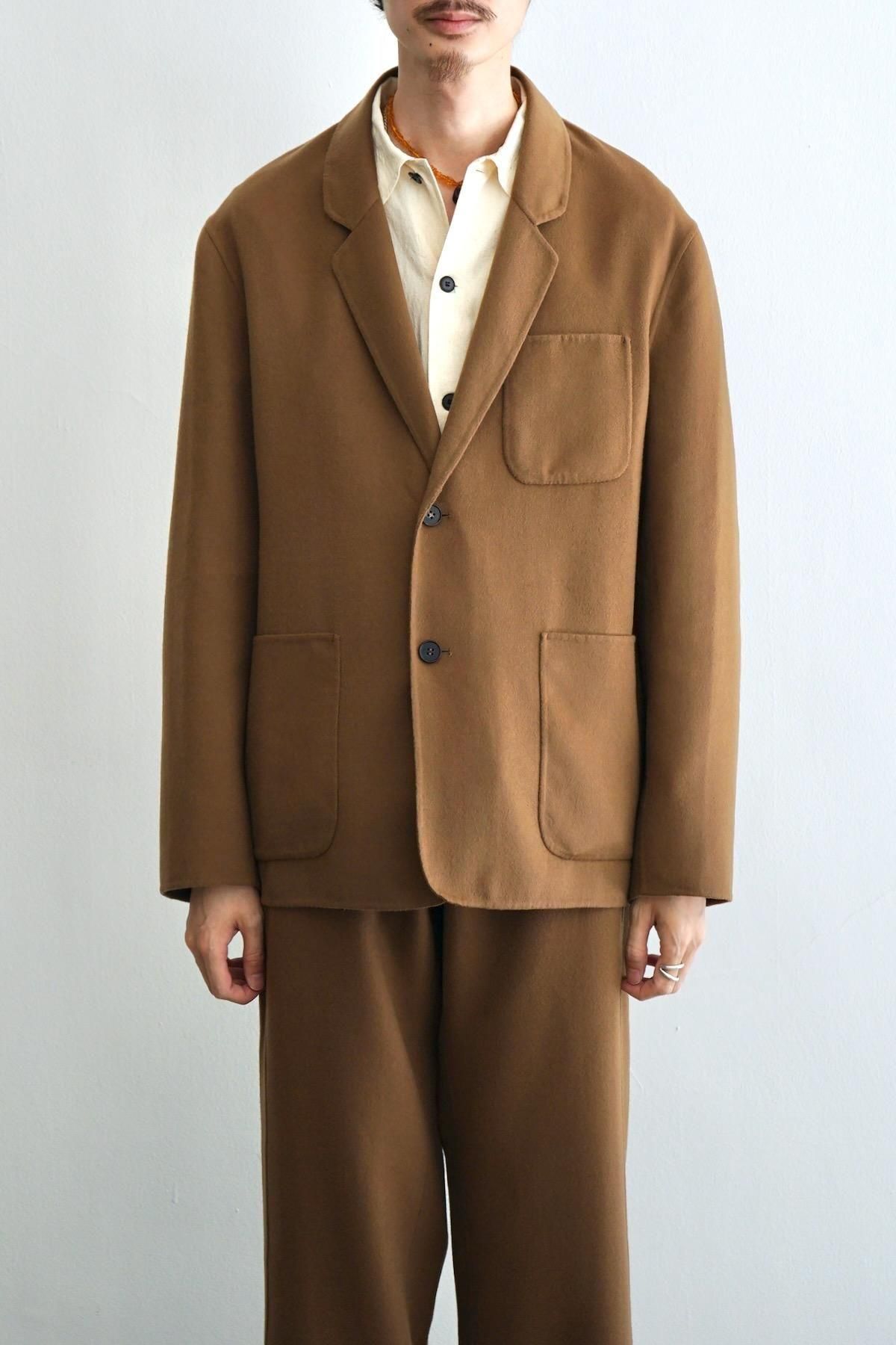 seyya 2個セット seya. / セヤ / Light Double Face Brazer / Squirrel【Nid ONLINE STORE】