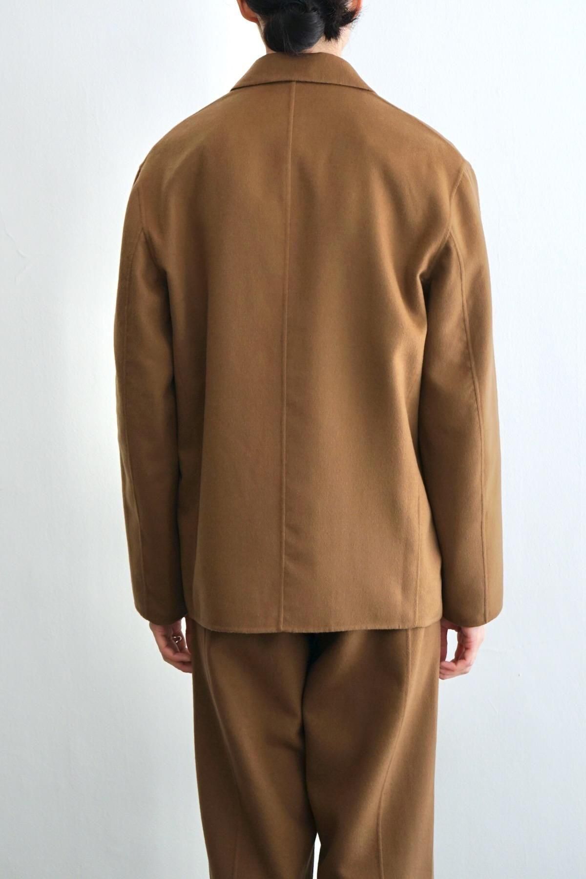 seya. / セヤ / Light Double Face Brazer / Squirrel【Nid ONLINE STORE】