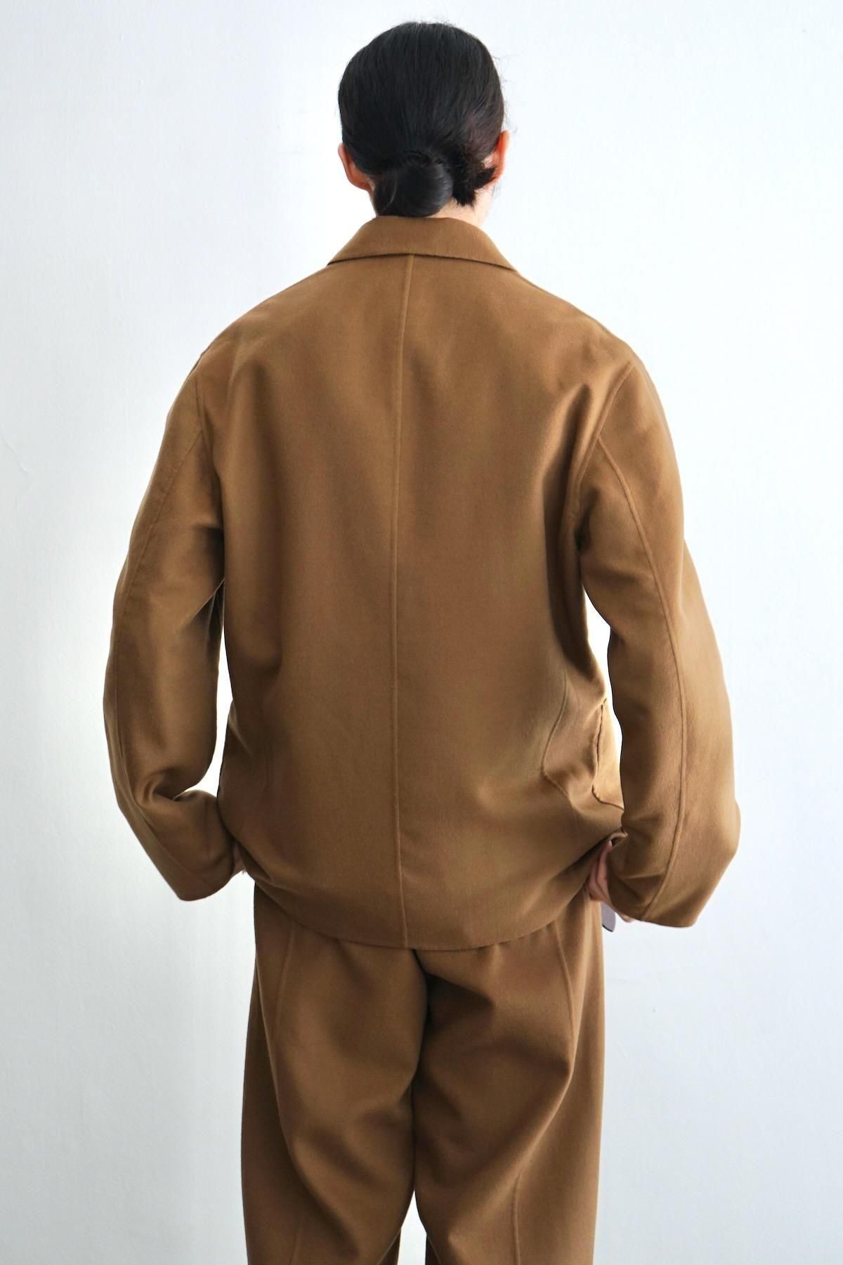 seya. / セヤ / Light Double Face Brazer / Squirrel【Nid ONLINE STORE】