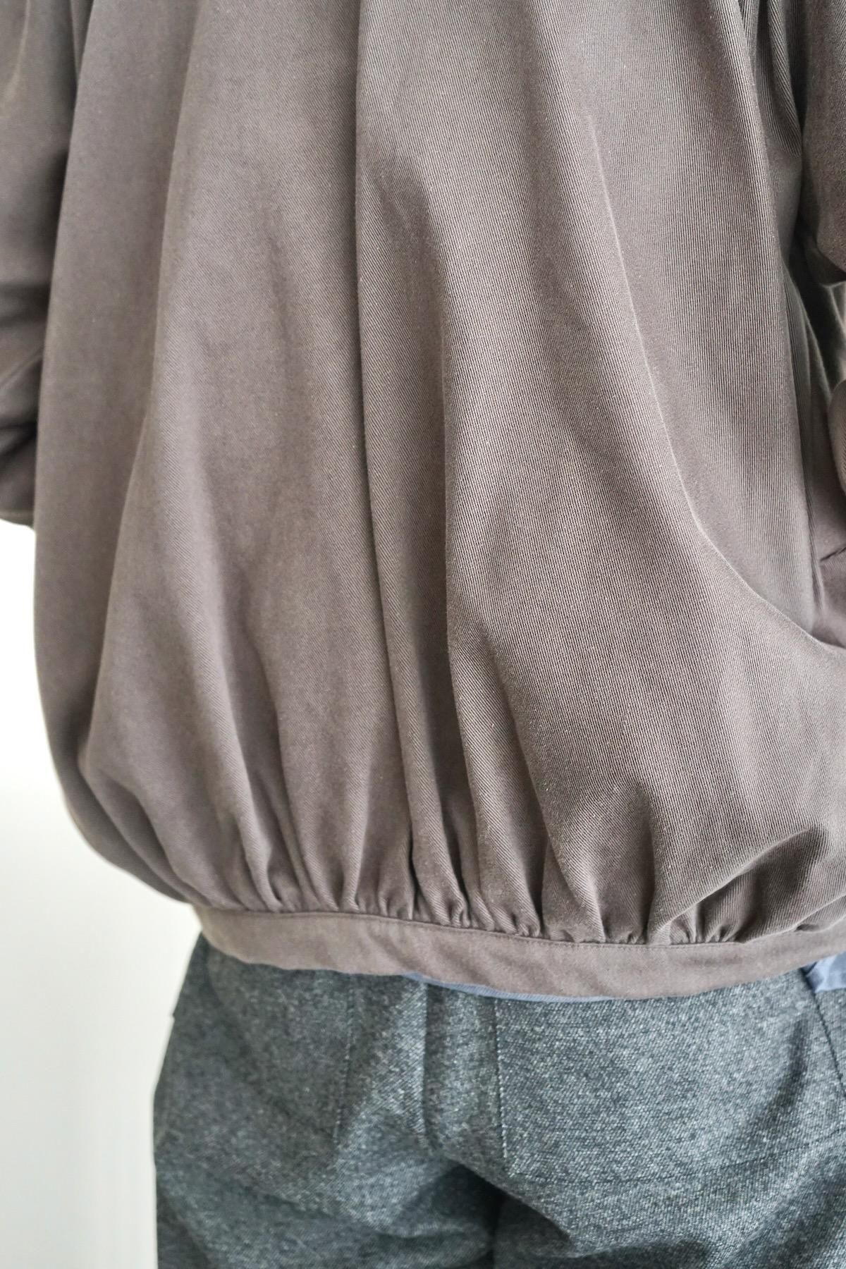 nonnotte / ノノット / Draping New Bias Sleeve Blouson