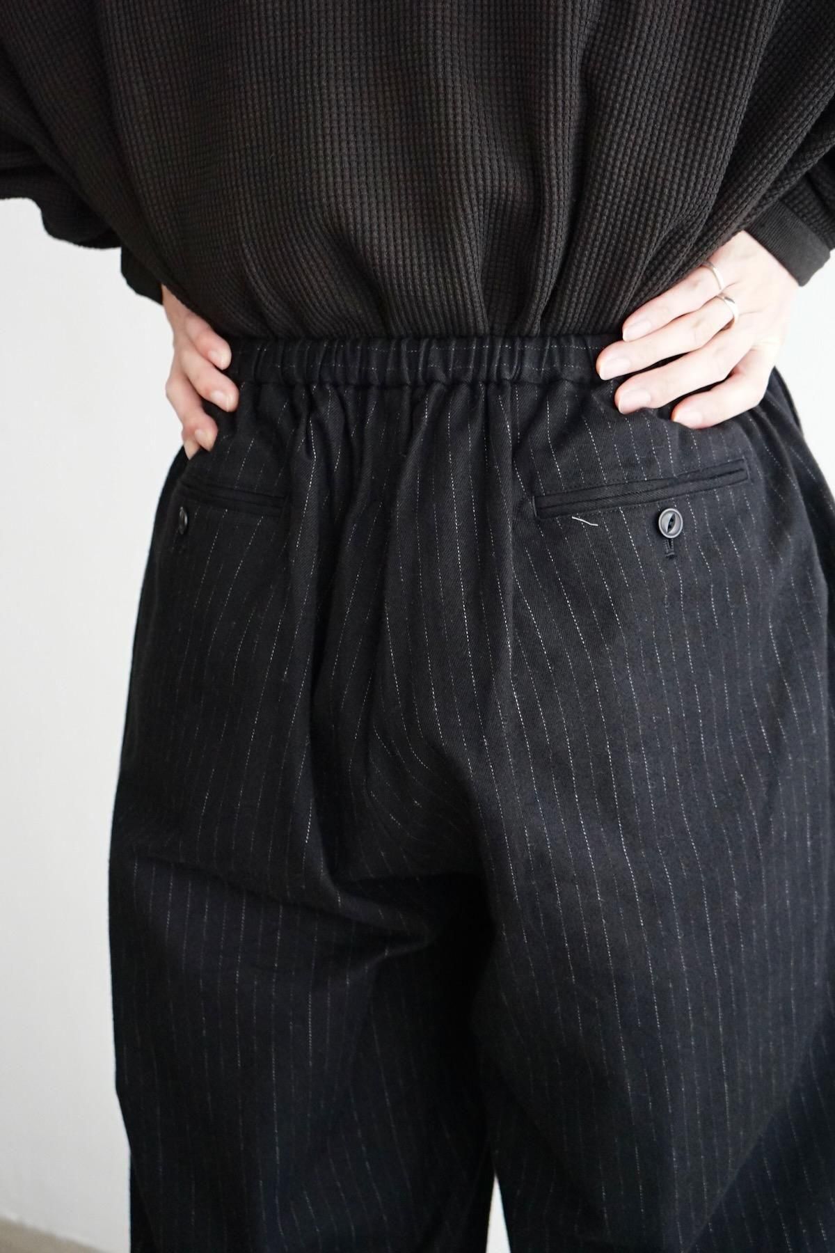 YOKO SAKAMOTO / ヨーコサカモト / Double Pleated Easy Pants / YS