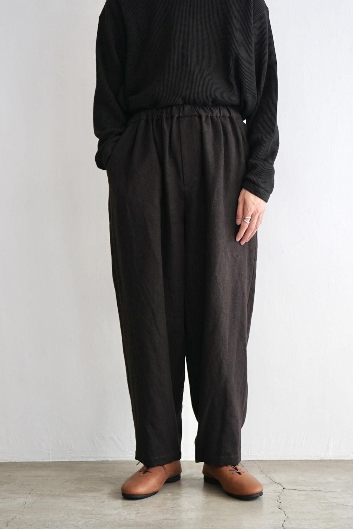YOKO SAKAMOTO / Wide Easy Pants / Brown