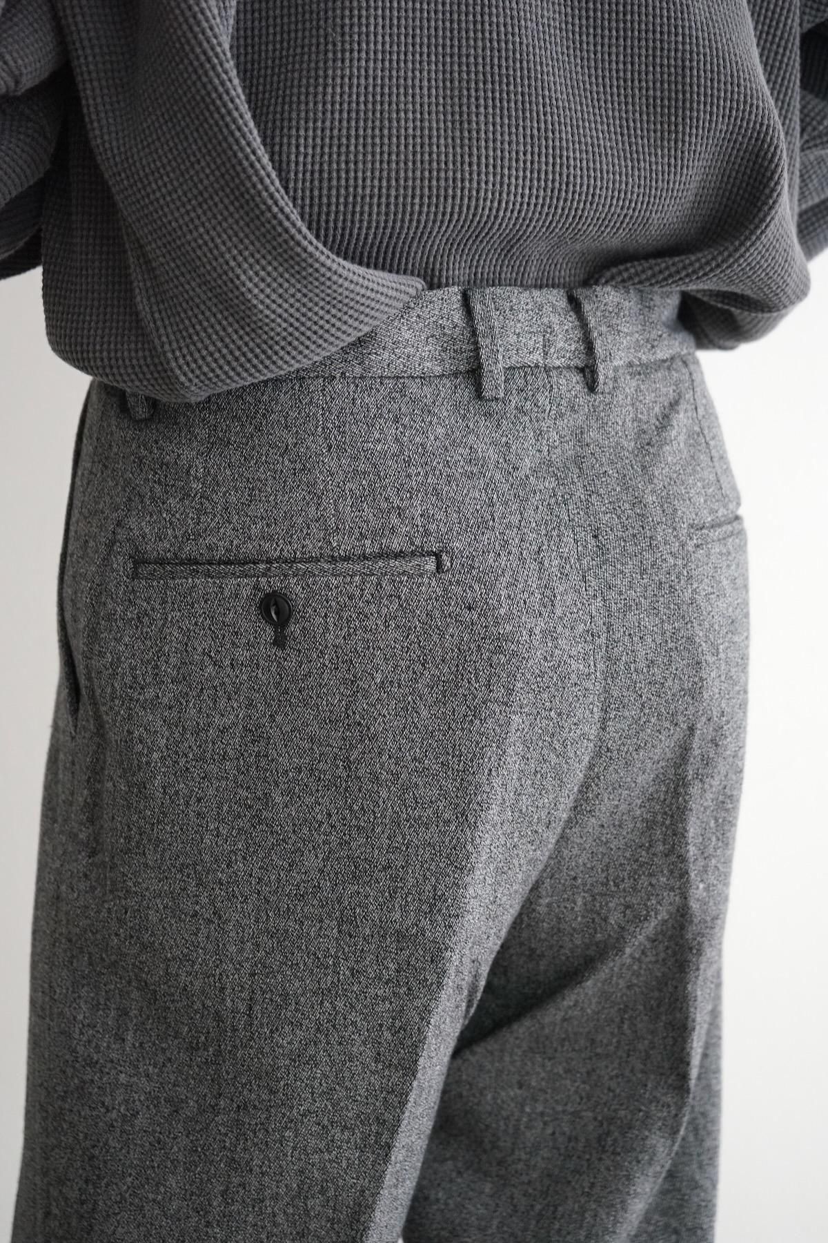 パンツ YOKO SAKAMOTO 25ss ONE PLEATED TROUSERS YOKO SAKAMOTO ヨーコサカモト 「ONE PLEATED TROUSERS