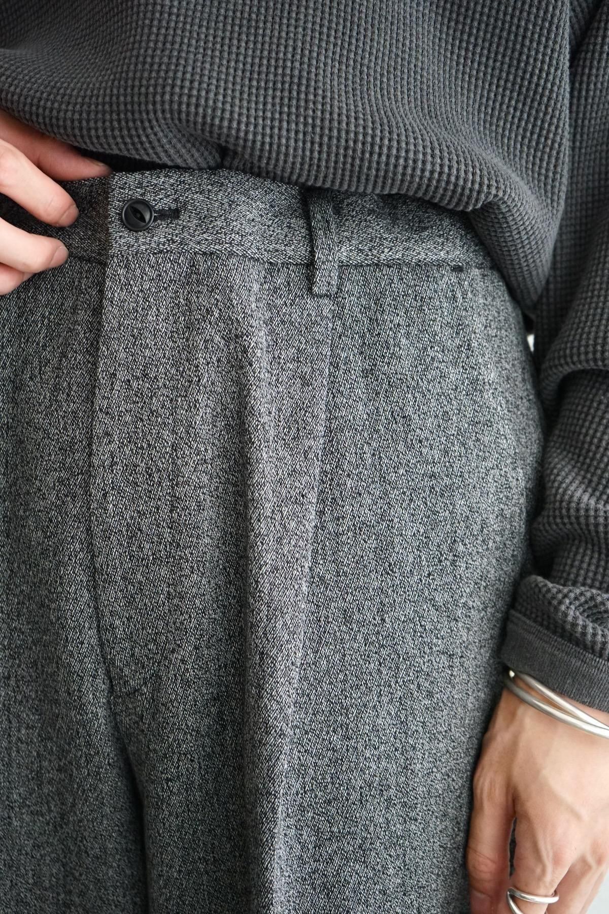 YOKO SAKAMOTO / ヨーコサカモト / One Pleated Trousers / YS - 25AW