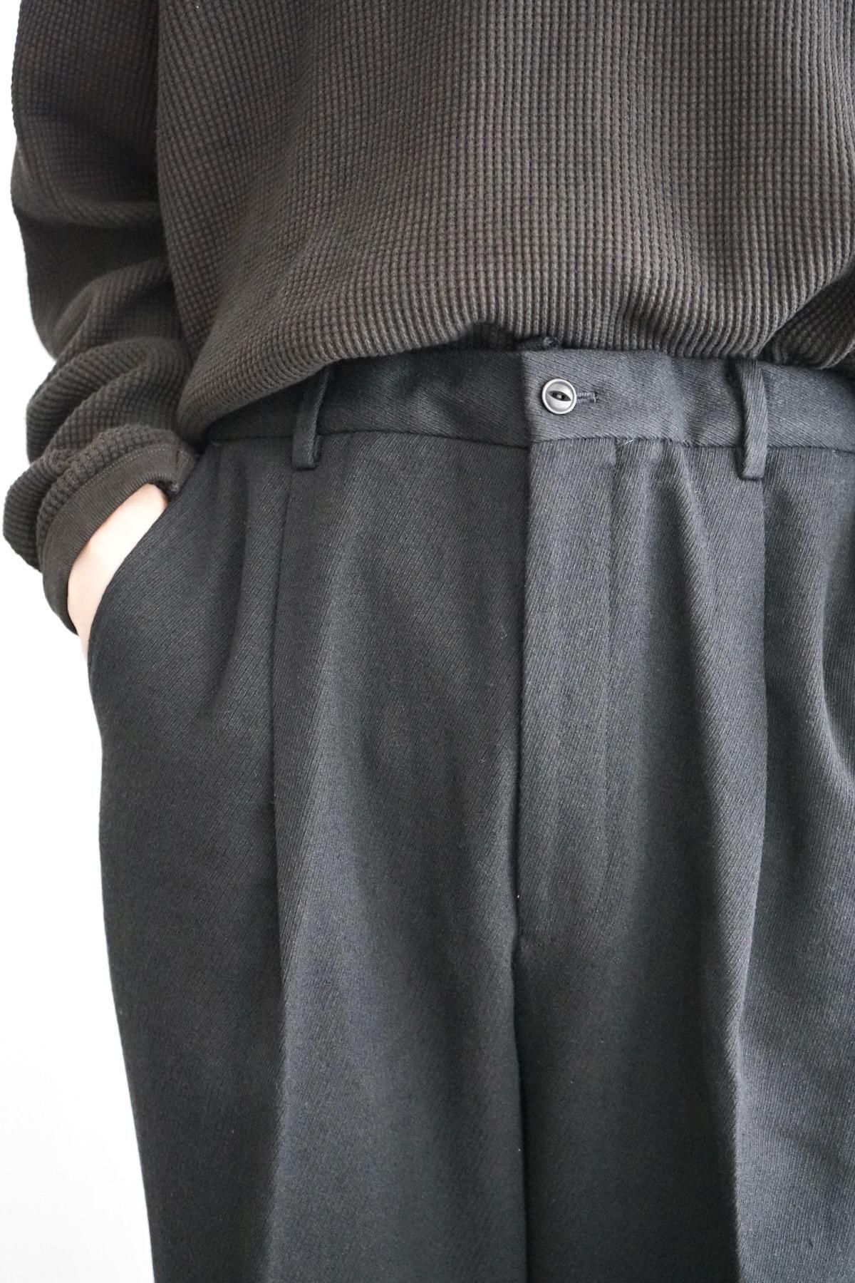 YOKO SAKAMOTO / ヨーコサカモト / One Pleated Trousers / YS - 25AW