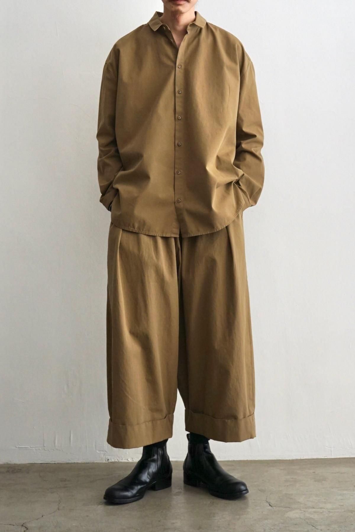 toogood / トゥーグッド / The Baker Trouser / Fine Canvas Cardamon