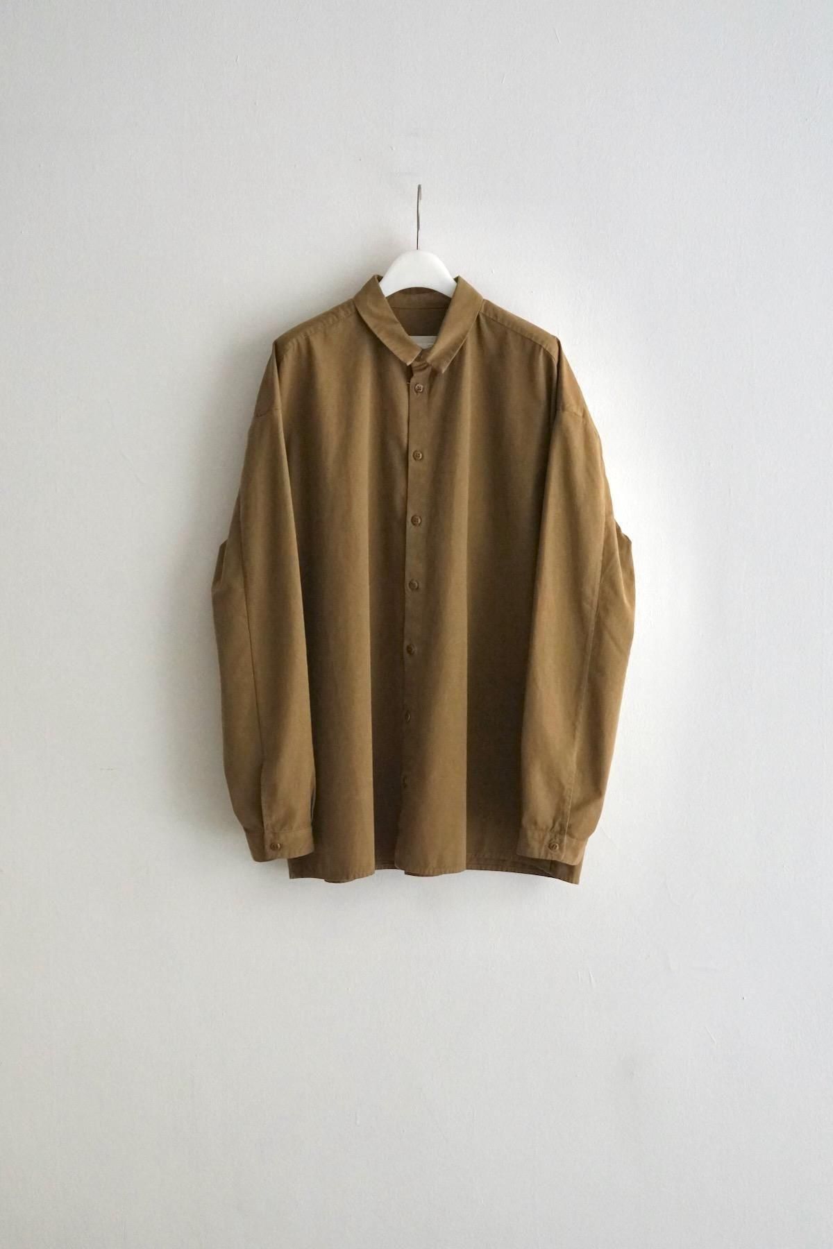 toogood / The Draughtsman Shirt / Fine Canvas Cardamon