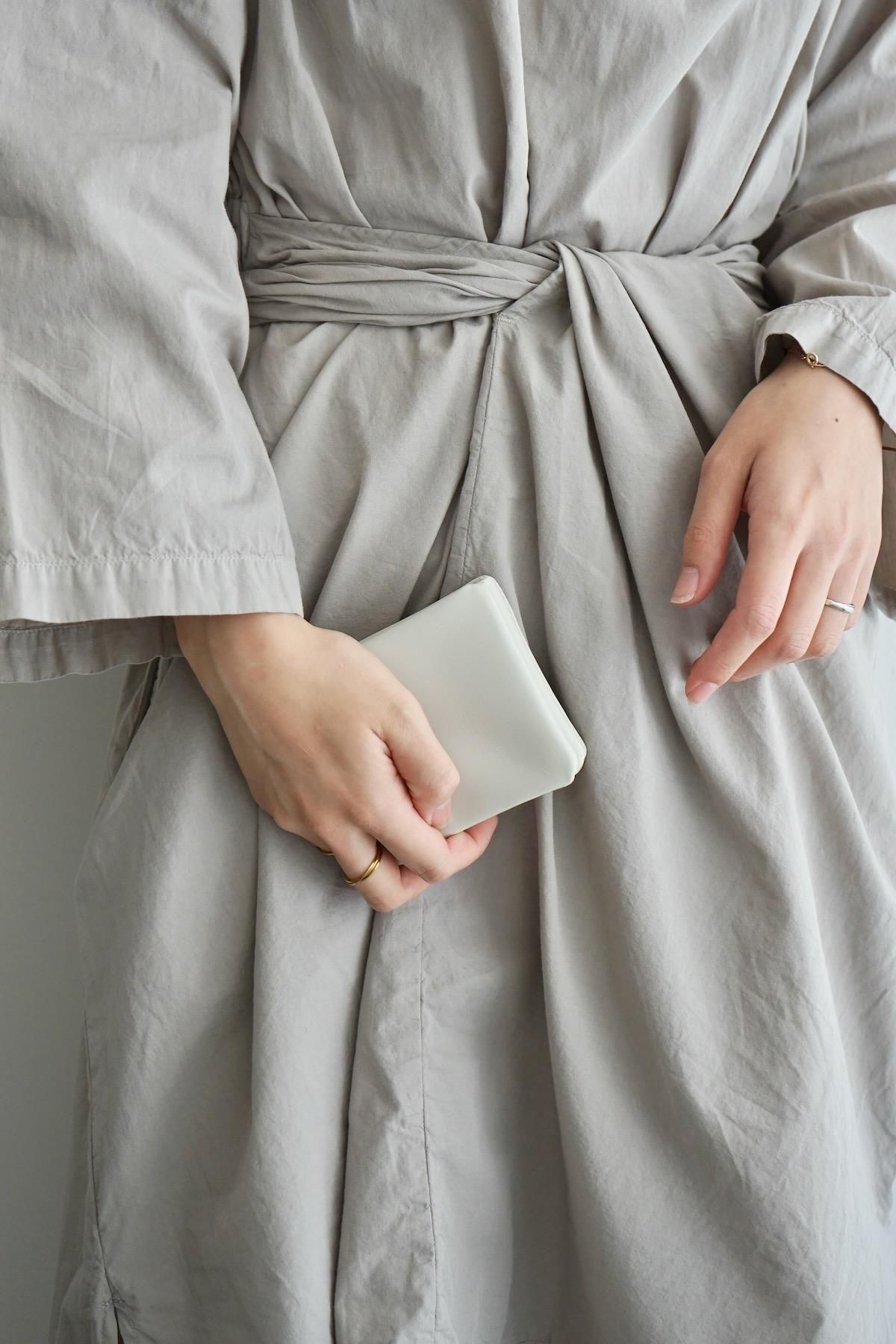 COSMIC WONDER / Light Leather bifold Wallet / L.gray