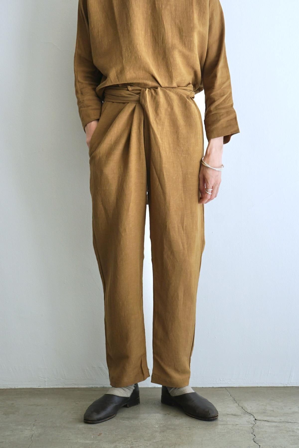 ECOLE DE CURIOSITES ピーターコットンキャンバスパンツ　M Trousers - Nid ONLINE STORE