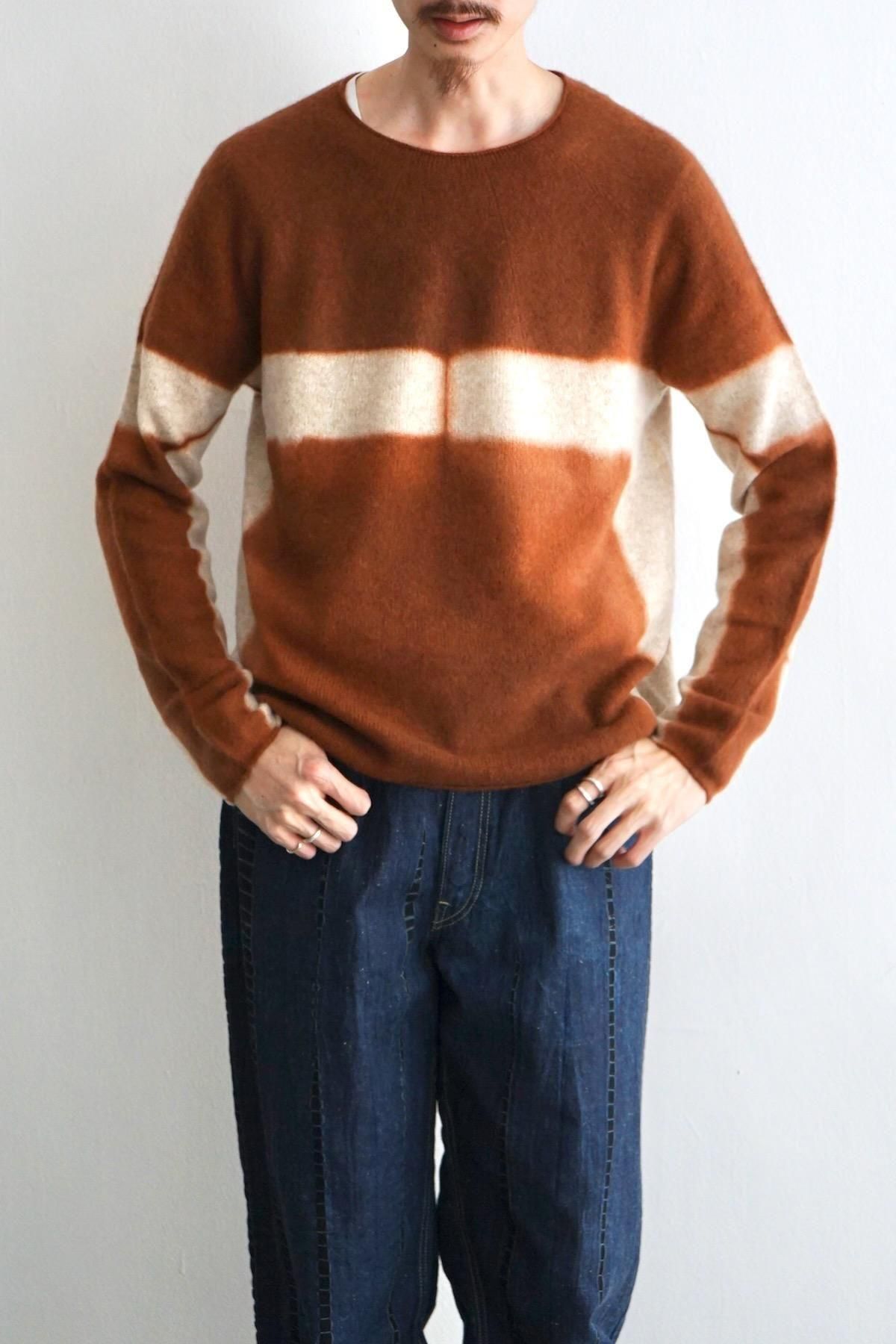 suzusan / Cashmere Seamless Pullover - Long / Brown - Sand