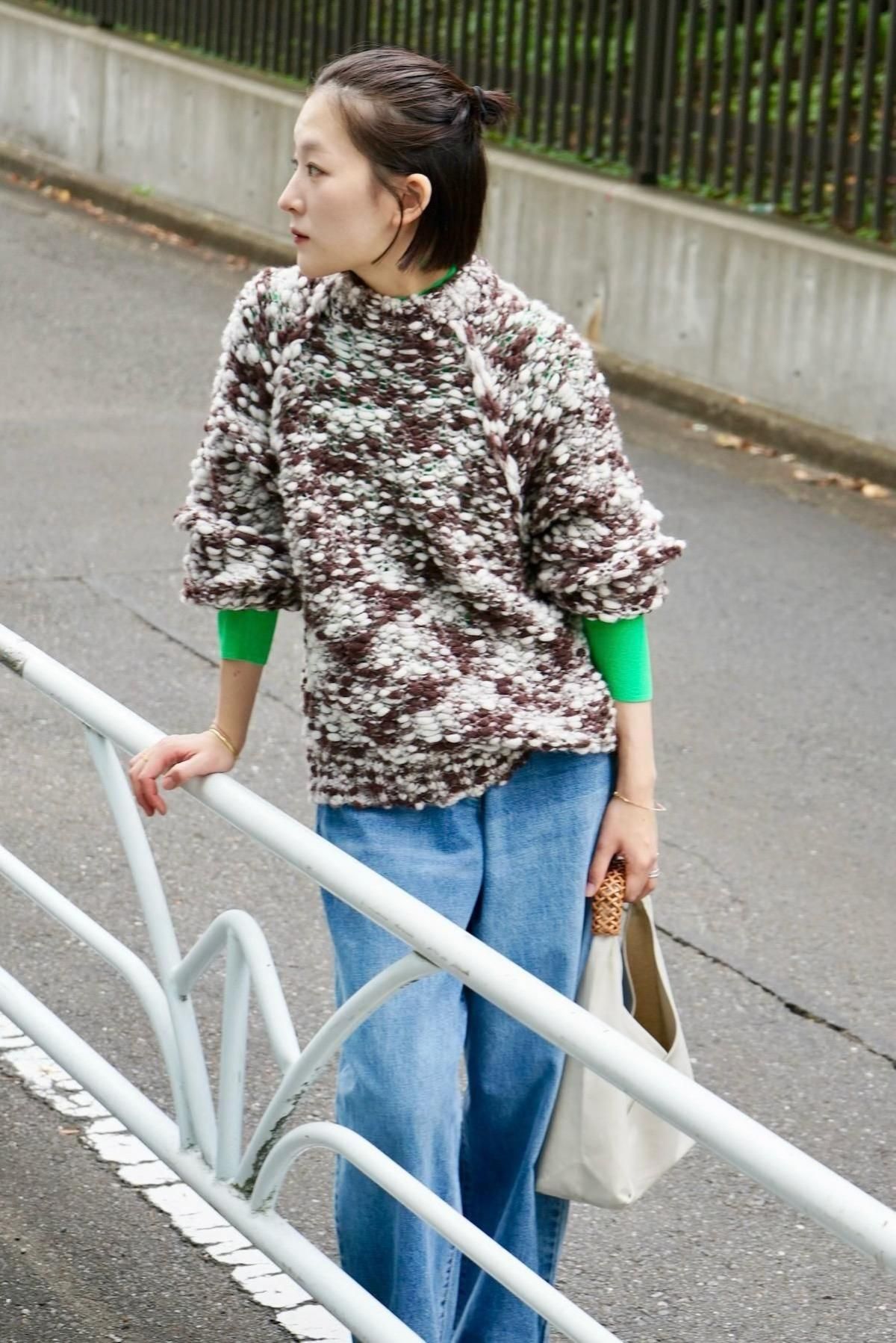HENRIK VIBSKOV / Bongo Sweater / Brown Bongo