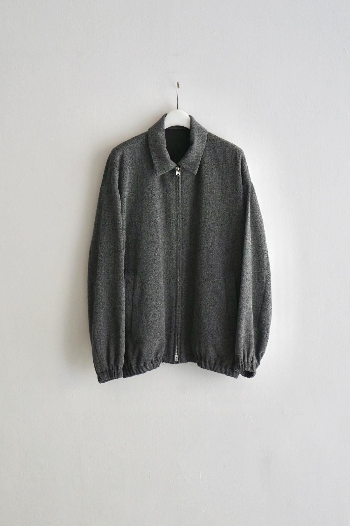 YOKO SAKAMOTO / Oversized Zip Blouson / B & W