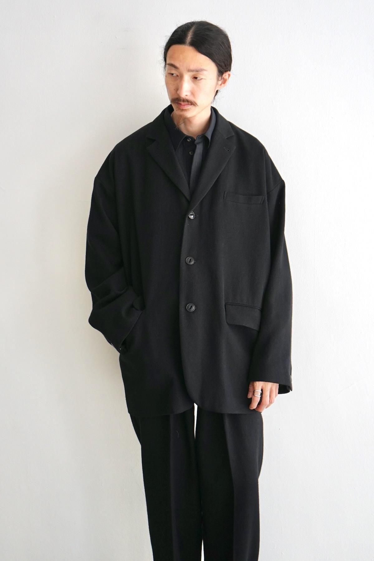 YOKO SAKAMOTO / Dropped Shoulder Jacket / Black