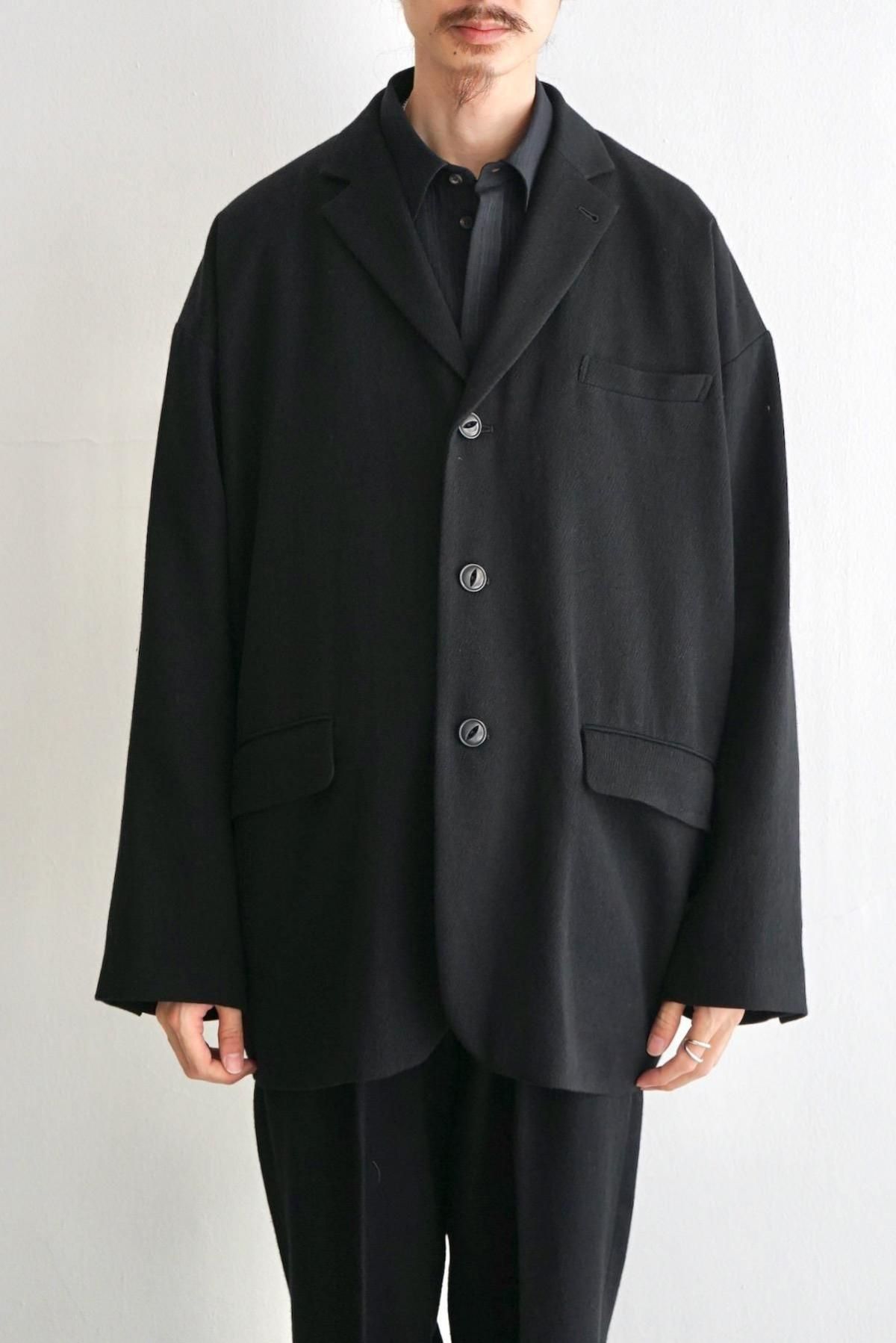 YOKO SAKAMOTO / Dropped Shoulder Jacket / Black