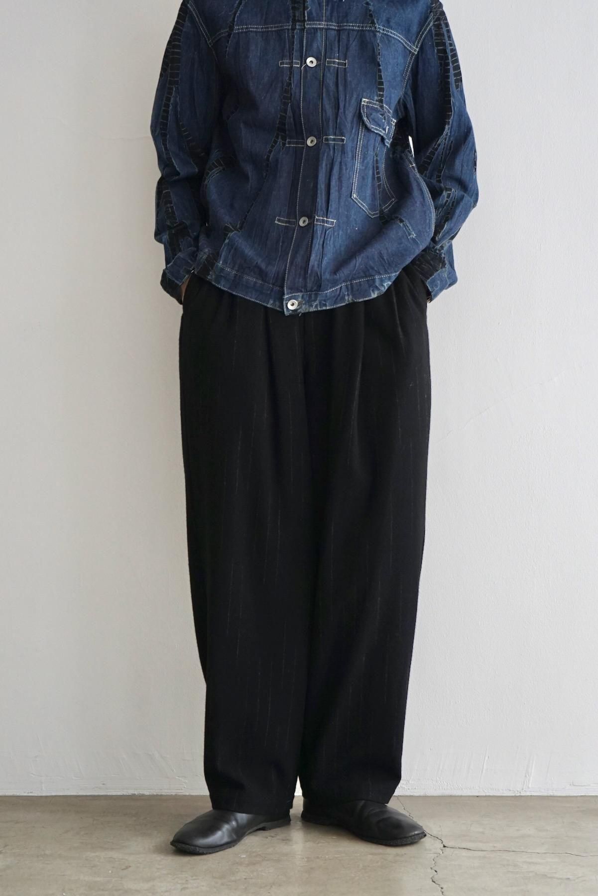 YOKO SAKAMOTO / ヨーコサカモト / Double Pleated Wide Easy Pants