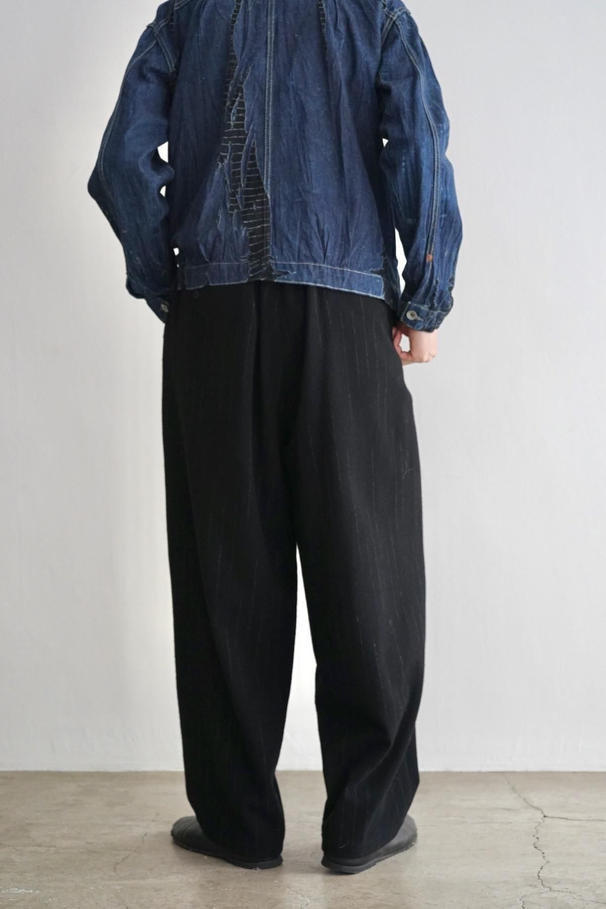 YOKO SAKAMOTO / ヨーコサカモト / Double Pleated Wide Easy Pants