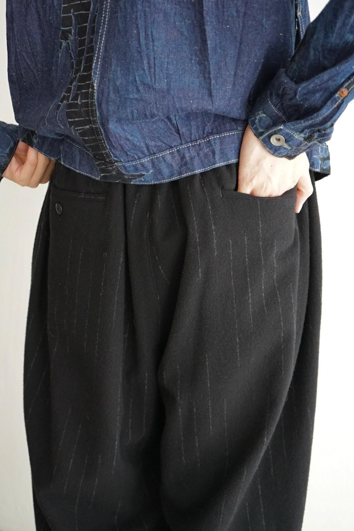 YOKO SAKAMOTO / ヨーコサカモト / Double Pleated Wide Easy Pants