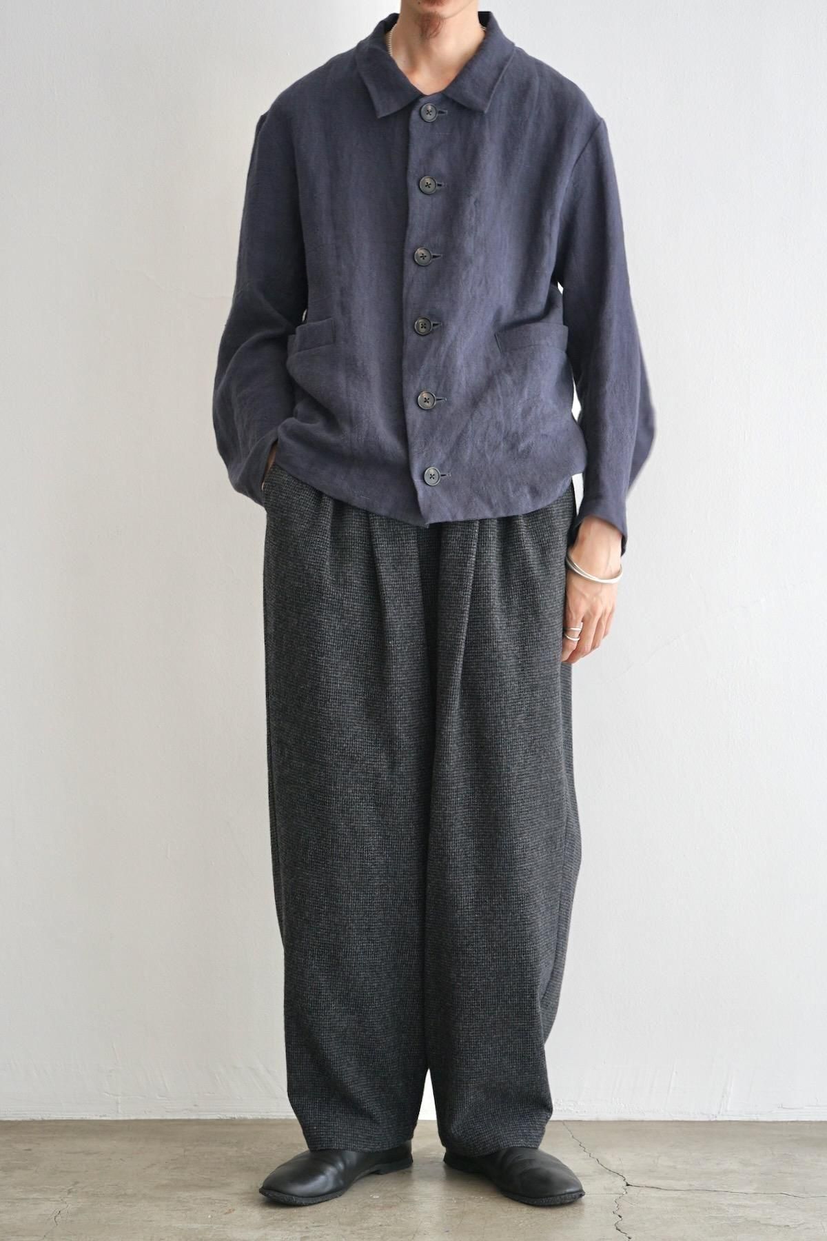 YOKO SAKAMOTO / ヨーコサカモト / Double Pleated Wide Easy Pants