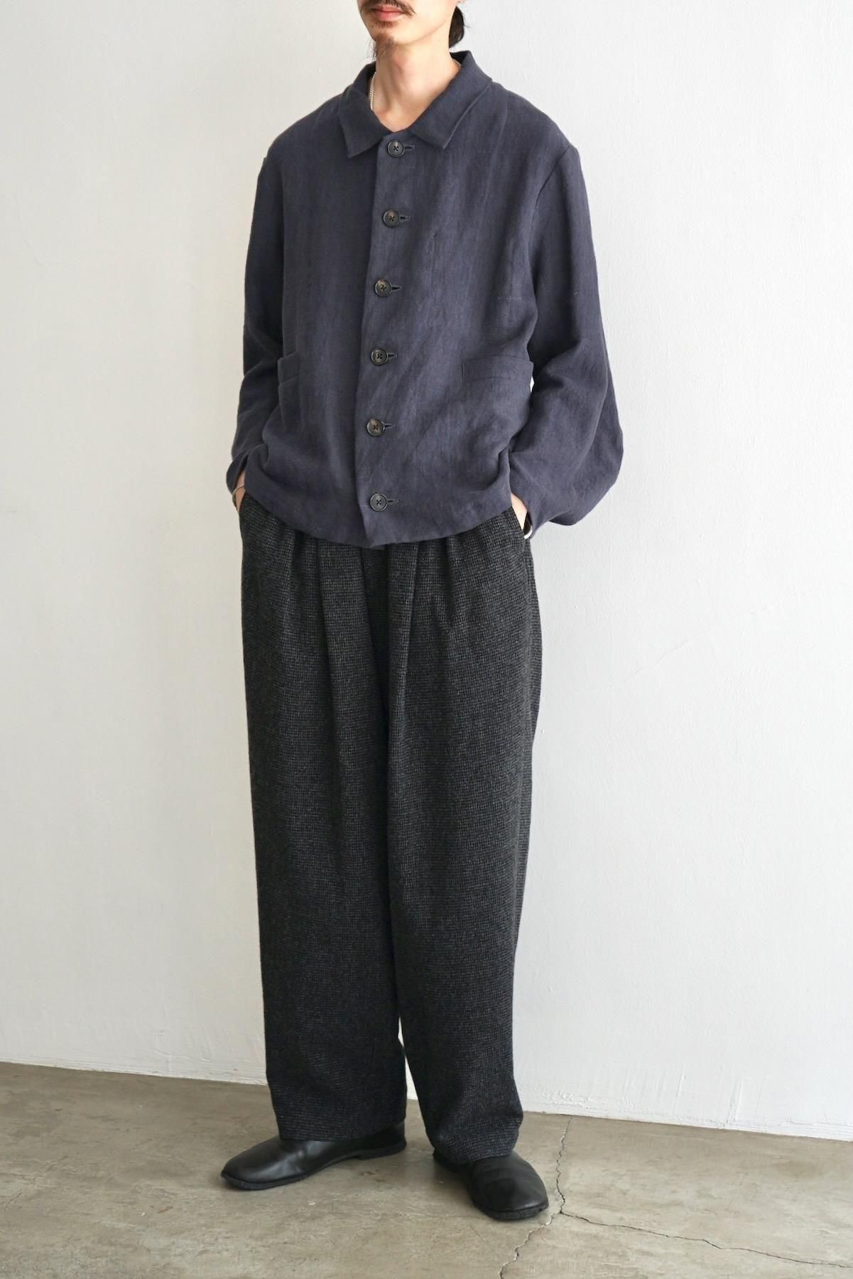 YOKO SAKAMOTO / ヨーコサカモト / Double Pleated Wide Easy Pants