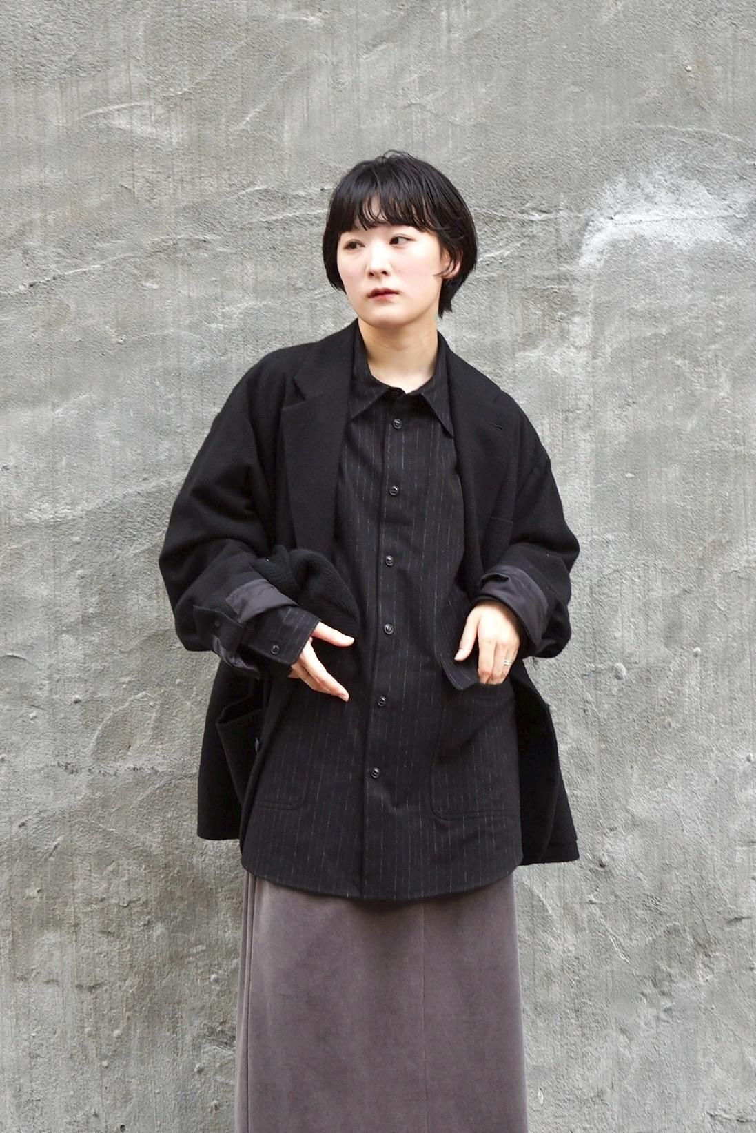 YOKO SAKAMOTO / OVERSIZED JACKET / Black